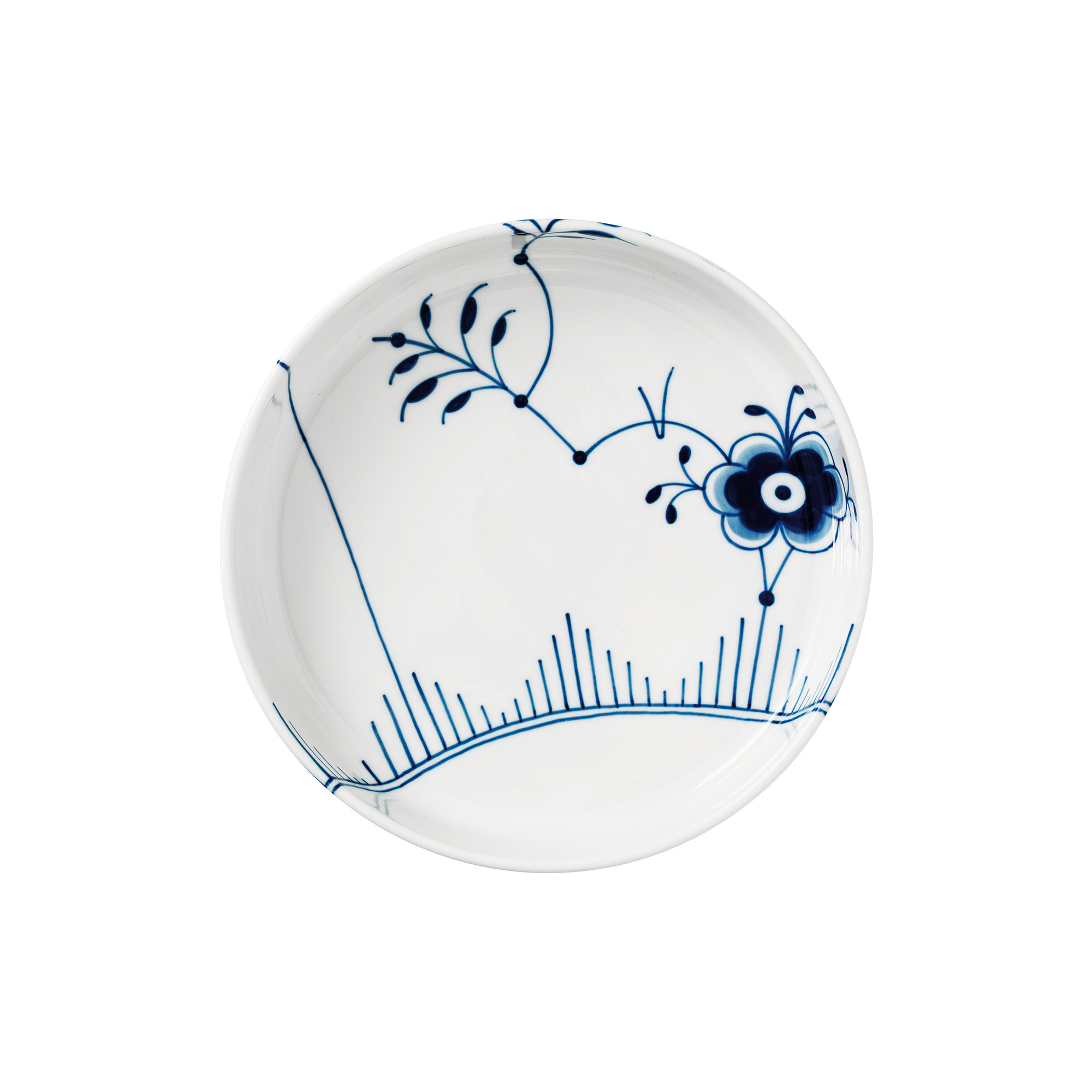 Royal Copenhagen - Blå Mega Riflet ovnfast fad 27 cm
