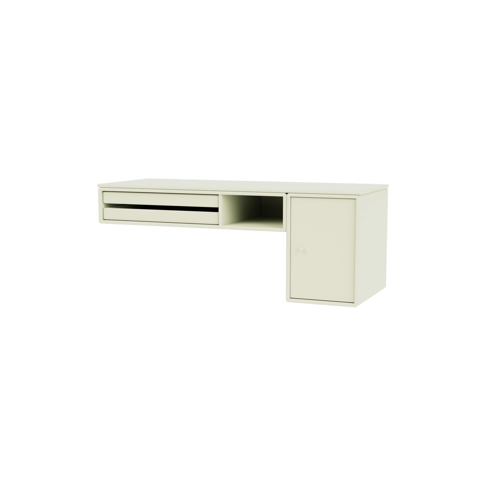 Montana Furniture - BUREAU skrivebord, 140 pomelo