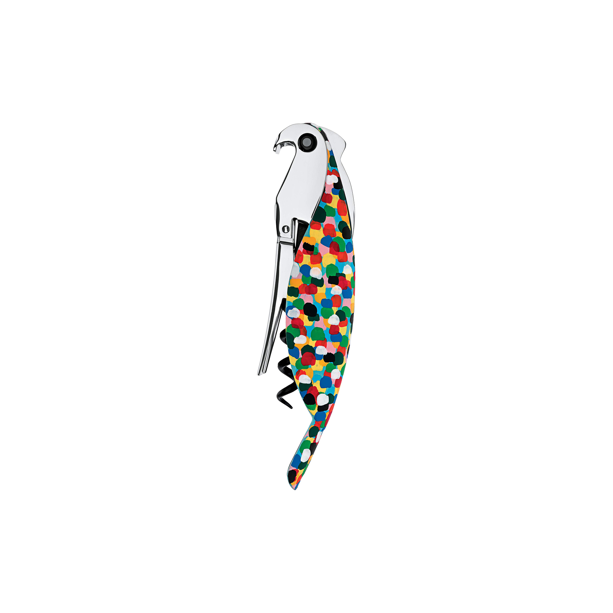 Alessi - Sommelier Parrot proptrækker, multifarvet