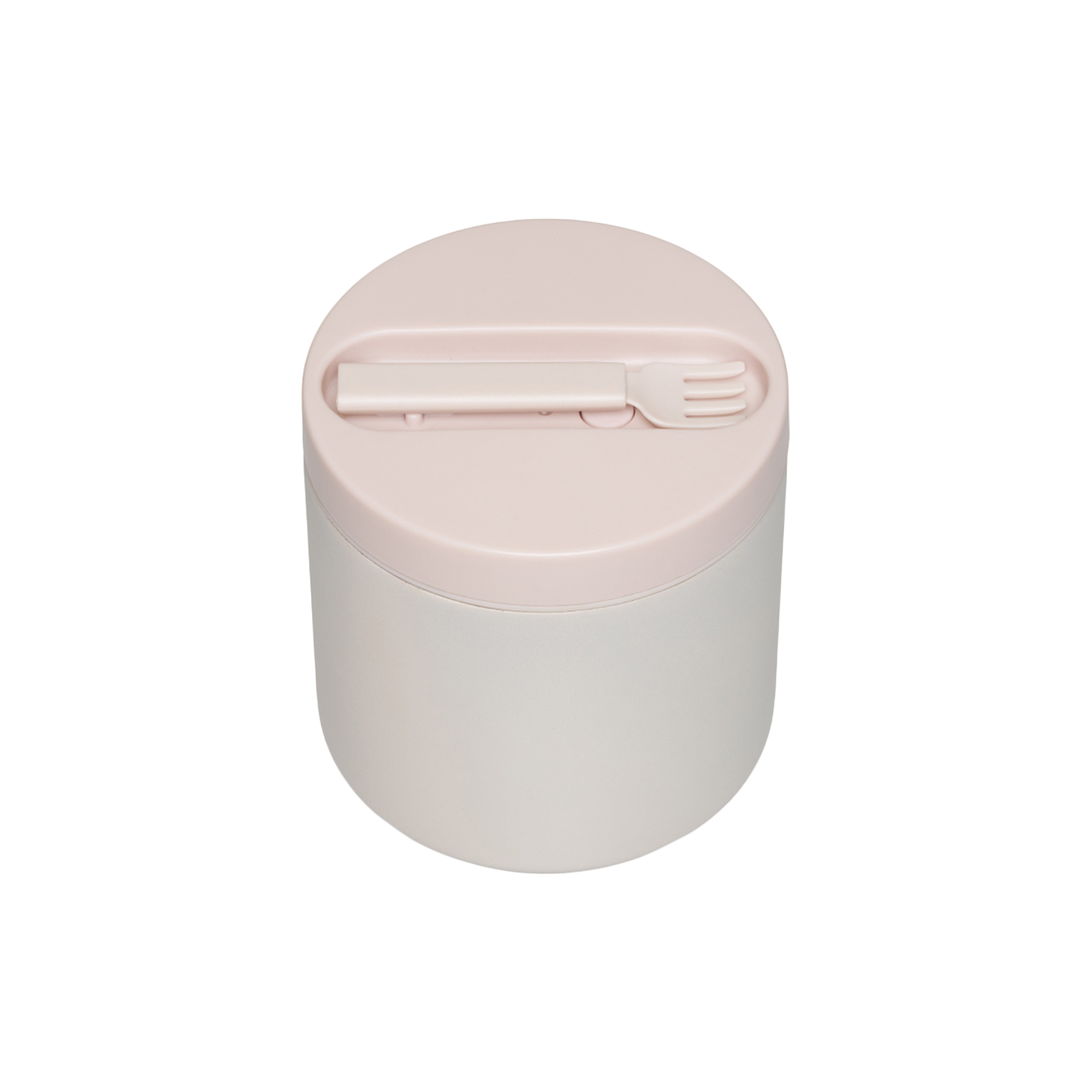 Design Letters - Termo rejsemadkasse, pastel beige - H. 11,4 cm.
