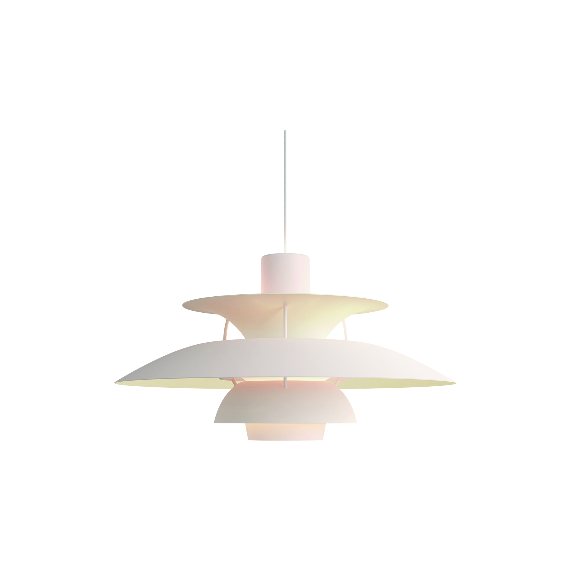 Louis Poulsen - PH 5 Monochrome pendel, monochrome pale blush