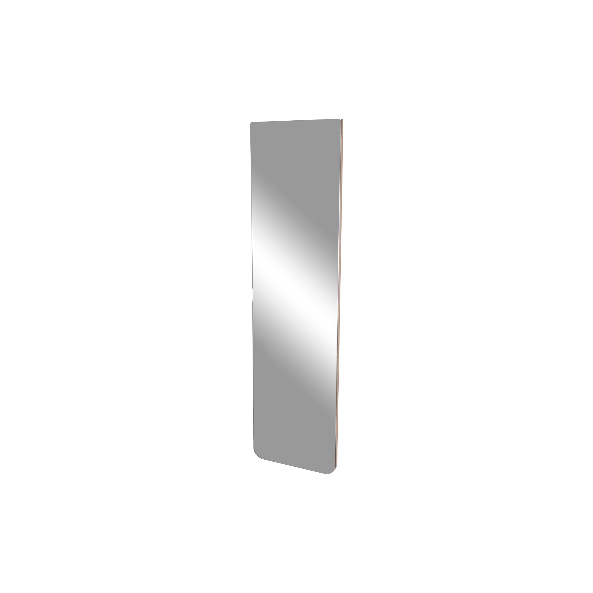 Bernh. Pedersen & Søn - BPS127 Hallway Mirror, oiled oak - H: 140 x B: 38,5 x D: 2,4 cm.