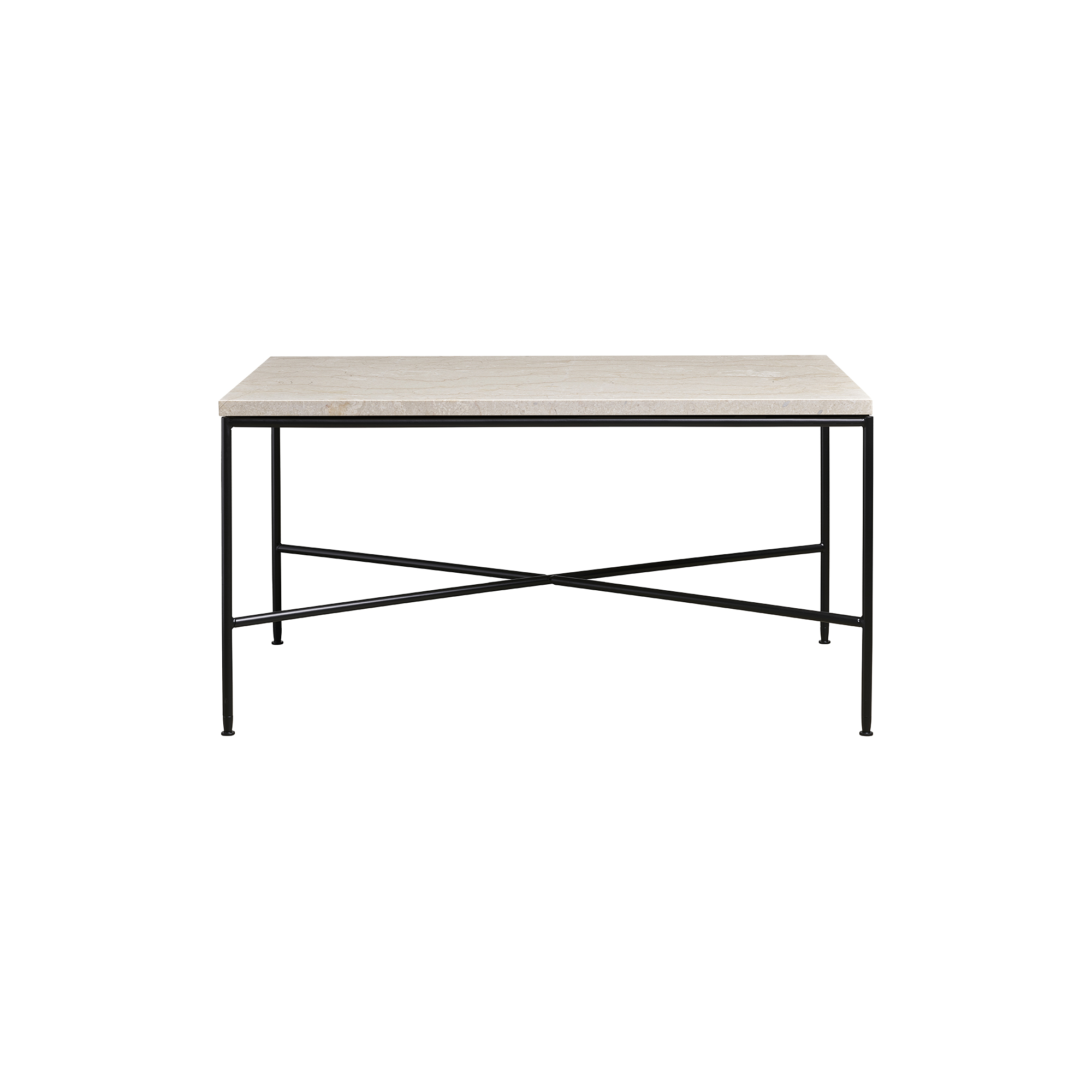 Fritz Hansen - Planner MC310 sofabord, creme - H: 40 x L: 75 x B: 45 cm.
