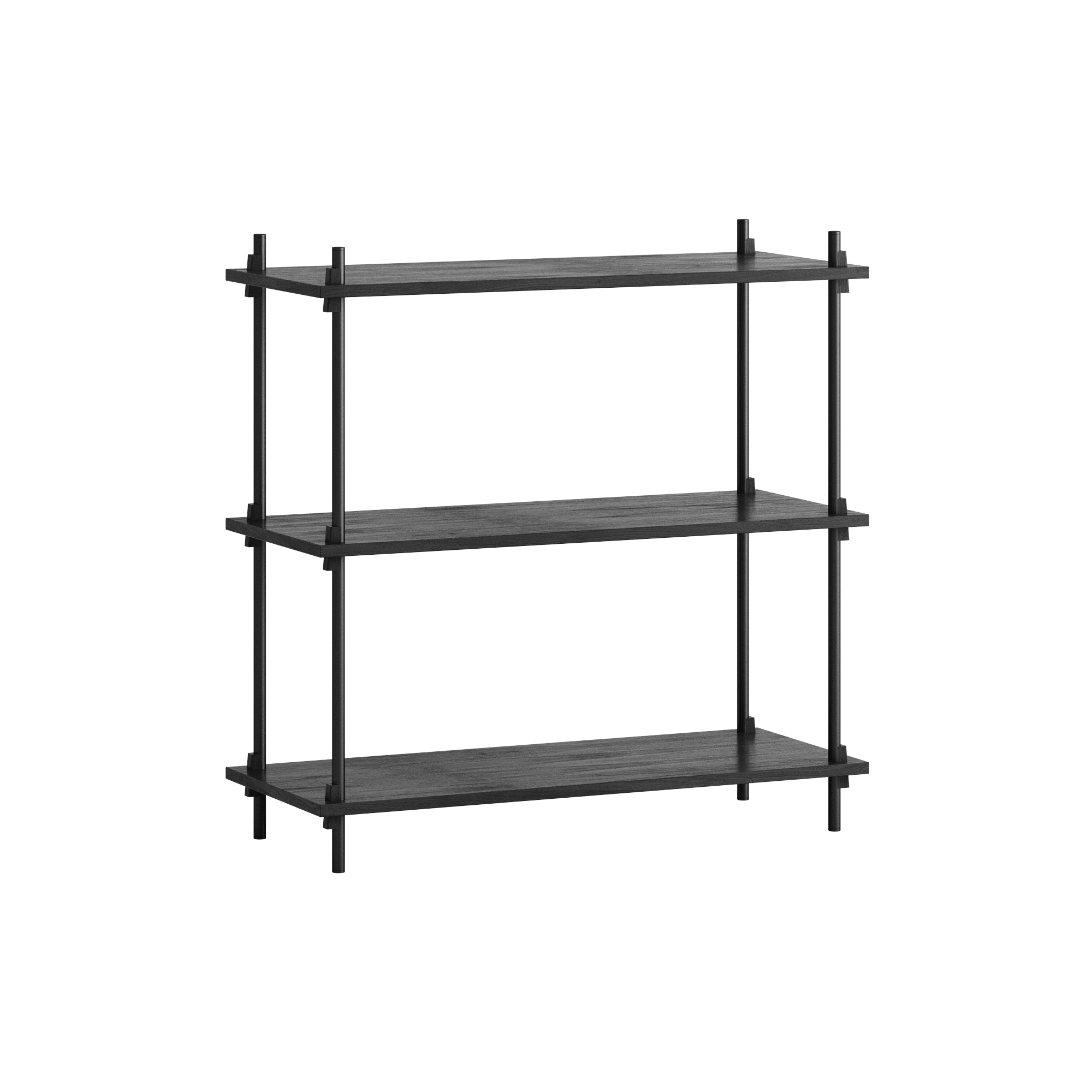 MOEBE - Shelving Classic Standard, black/black