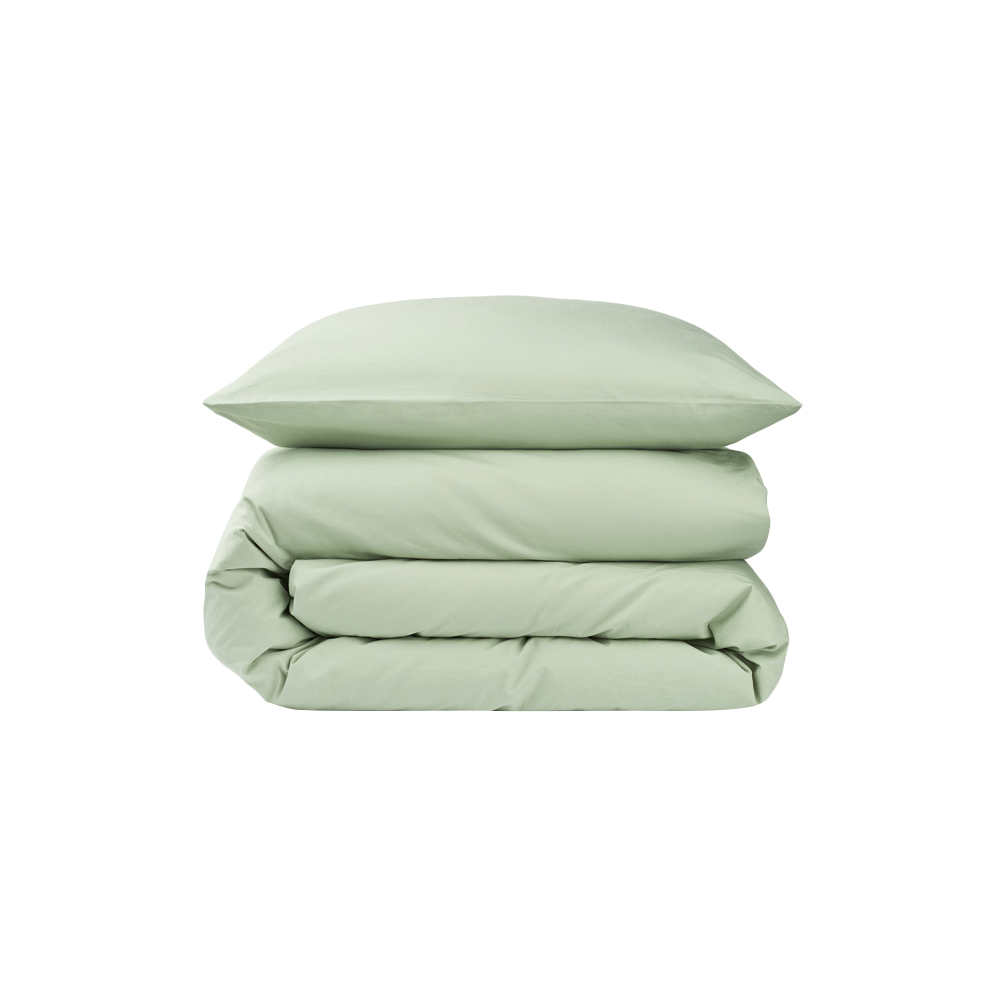 Sekan - Percale sengesæt, grøn - 200x220-60x63 cm
