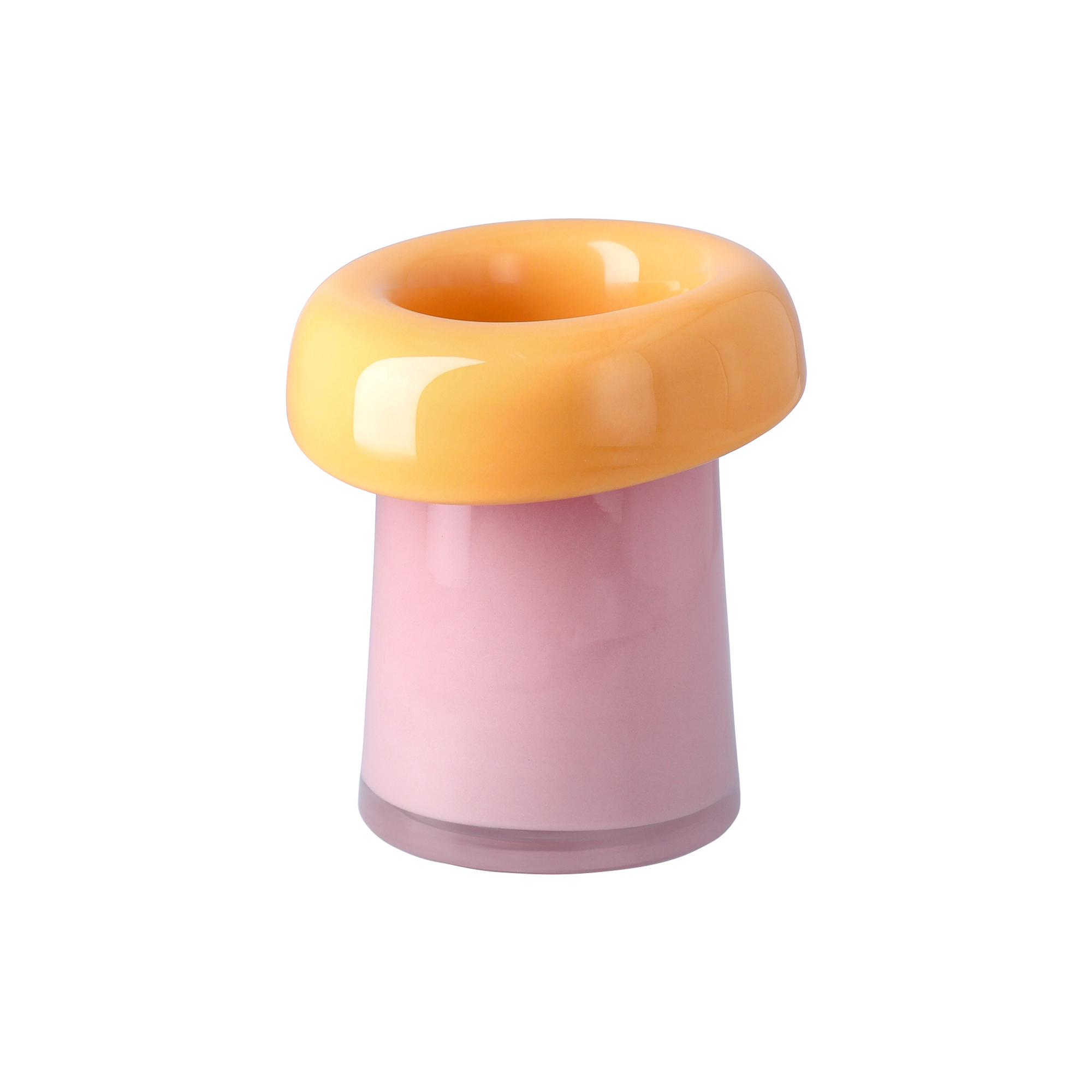Holmegaard - Soma Vase, pink/orange