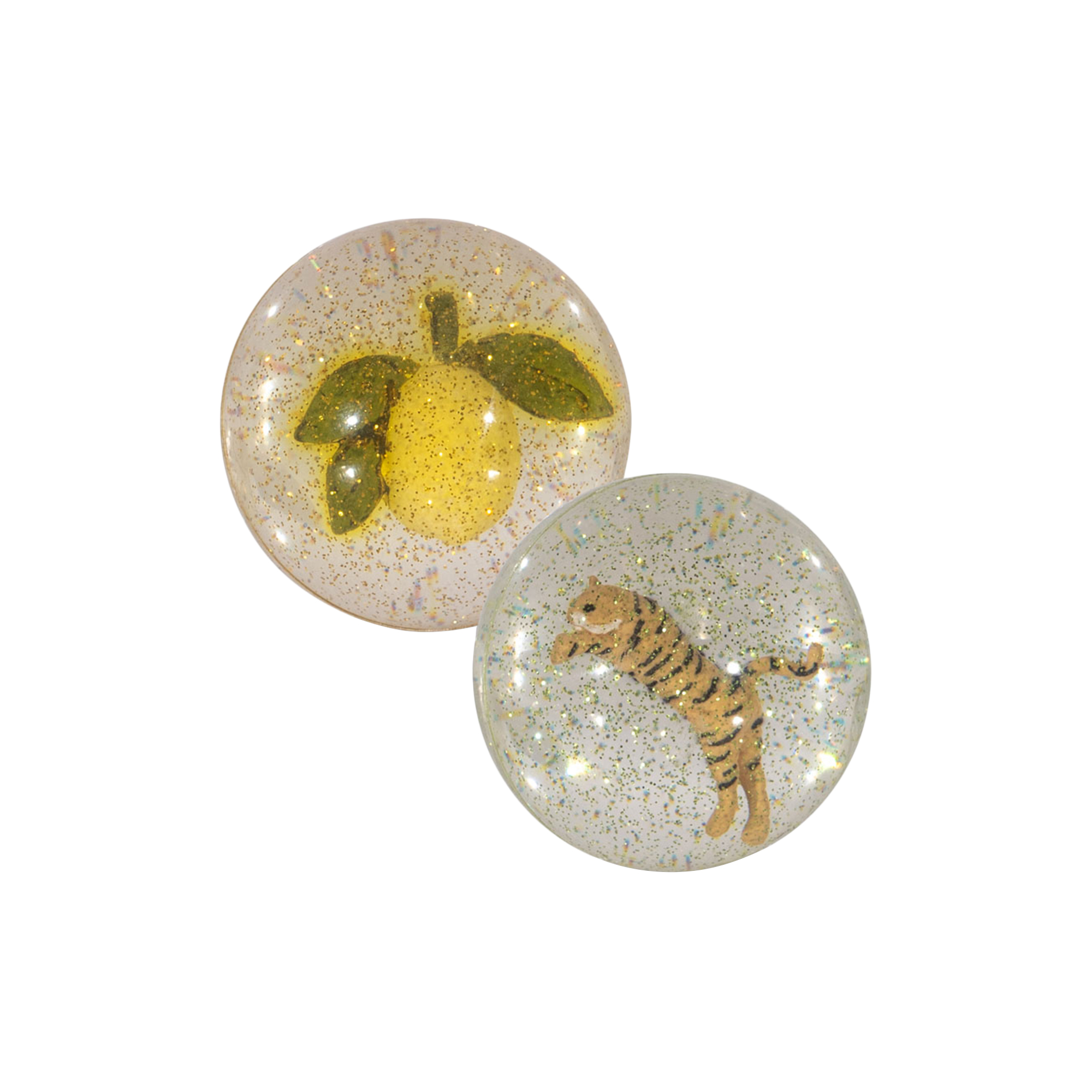Konges Sløjd - Bouncing Ball Set, lemon/tiger