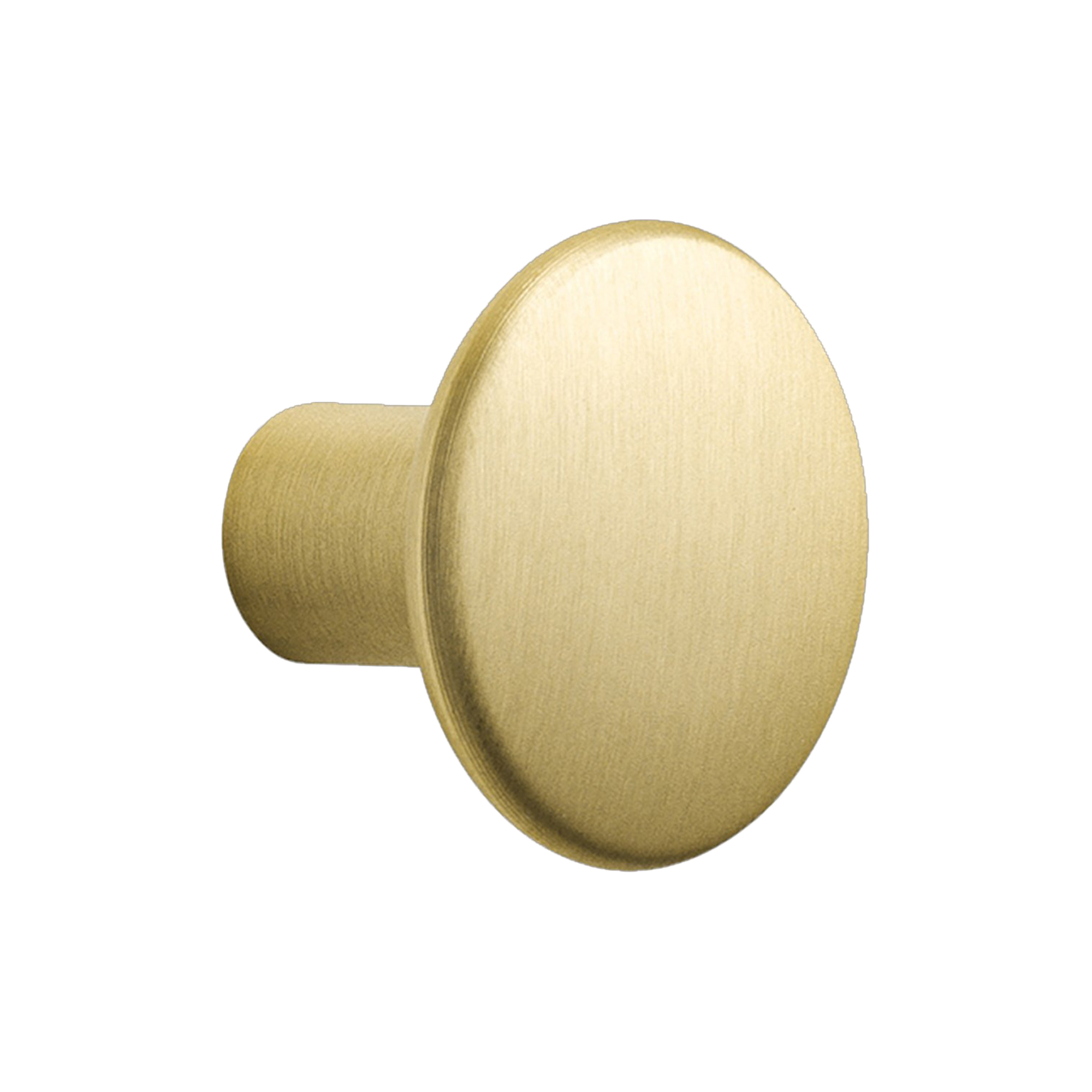 Muuto - Dots Metal, brass - Ø2.7 cm