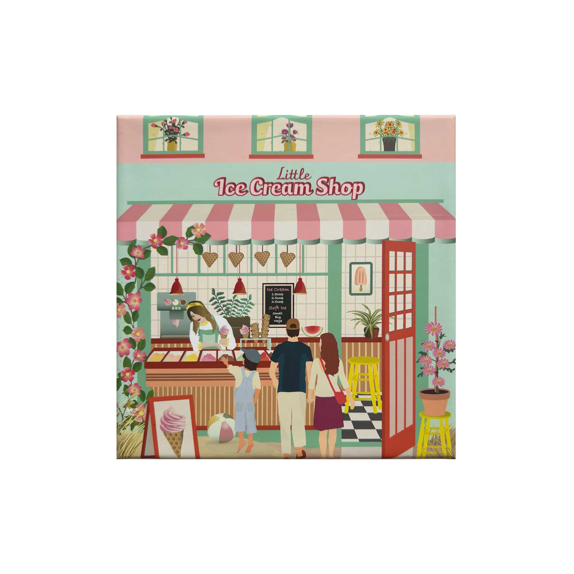 ViSSEVASSE - Little Ice Cream Shop puslespil 150 brikker