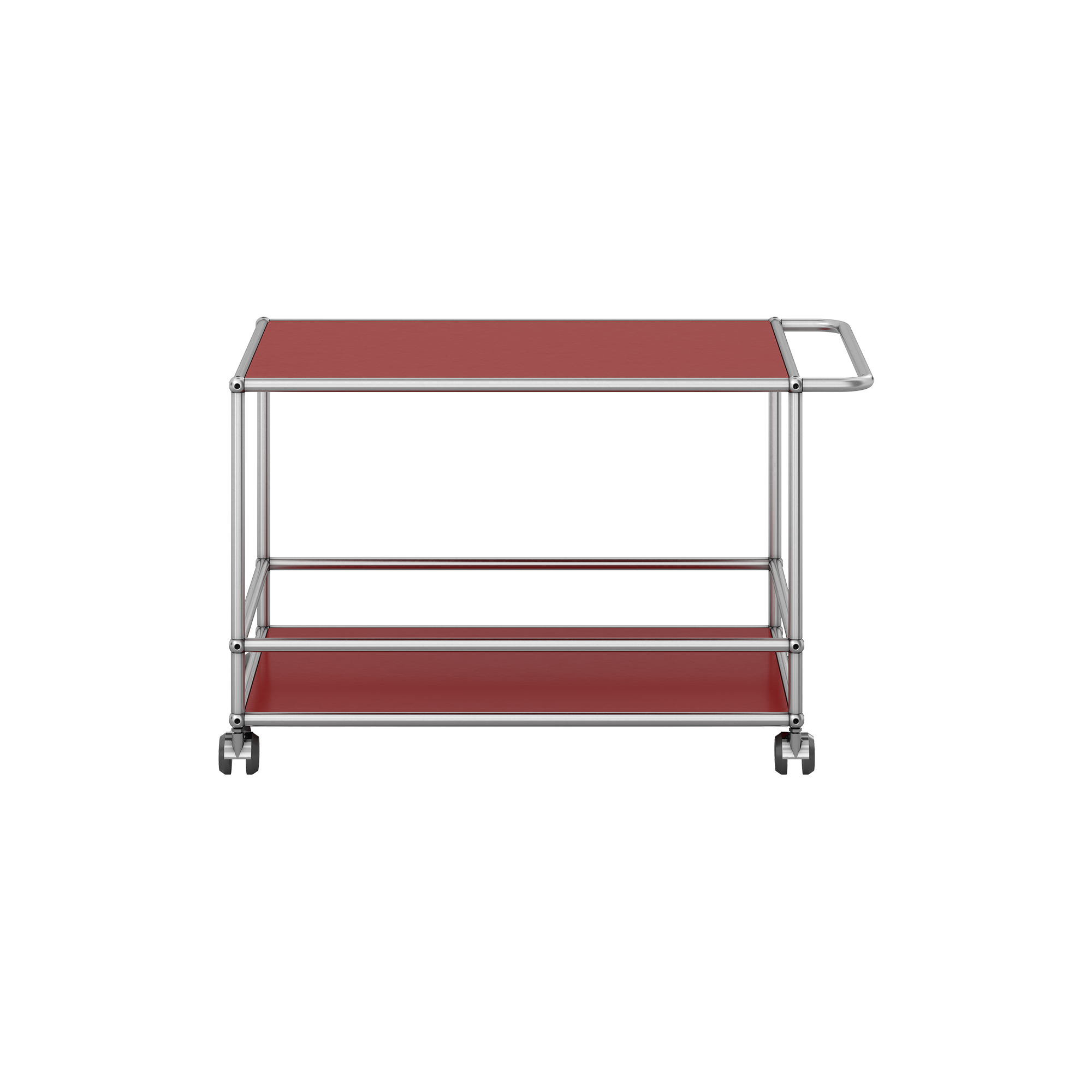 USM Haller - USM Haller | Model L | USM Ruby Red | Serveringsvogn