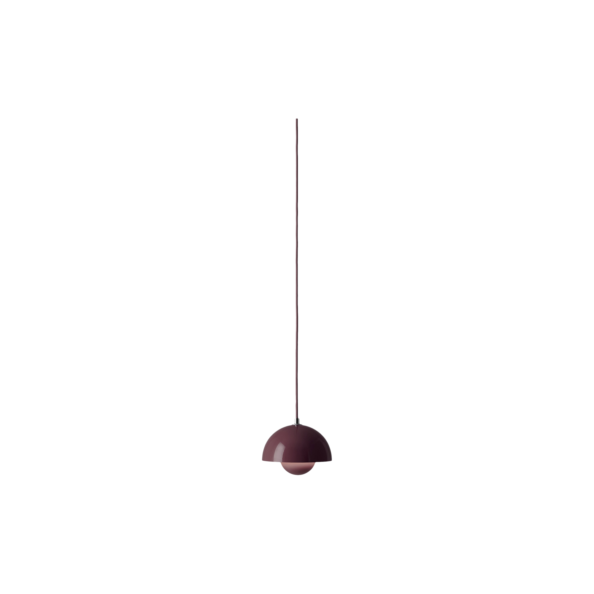 &Tradition - Flowerpot VP10 Pendant, dark plum