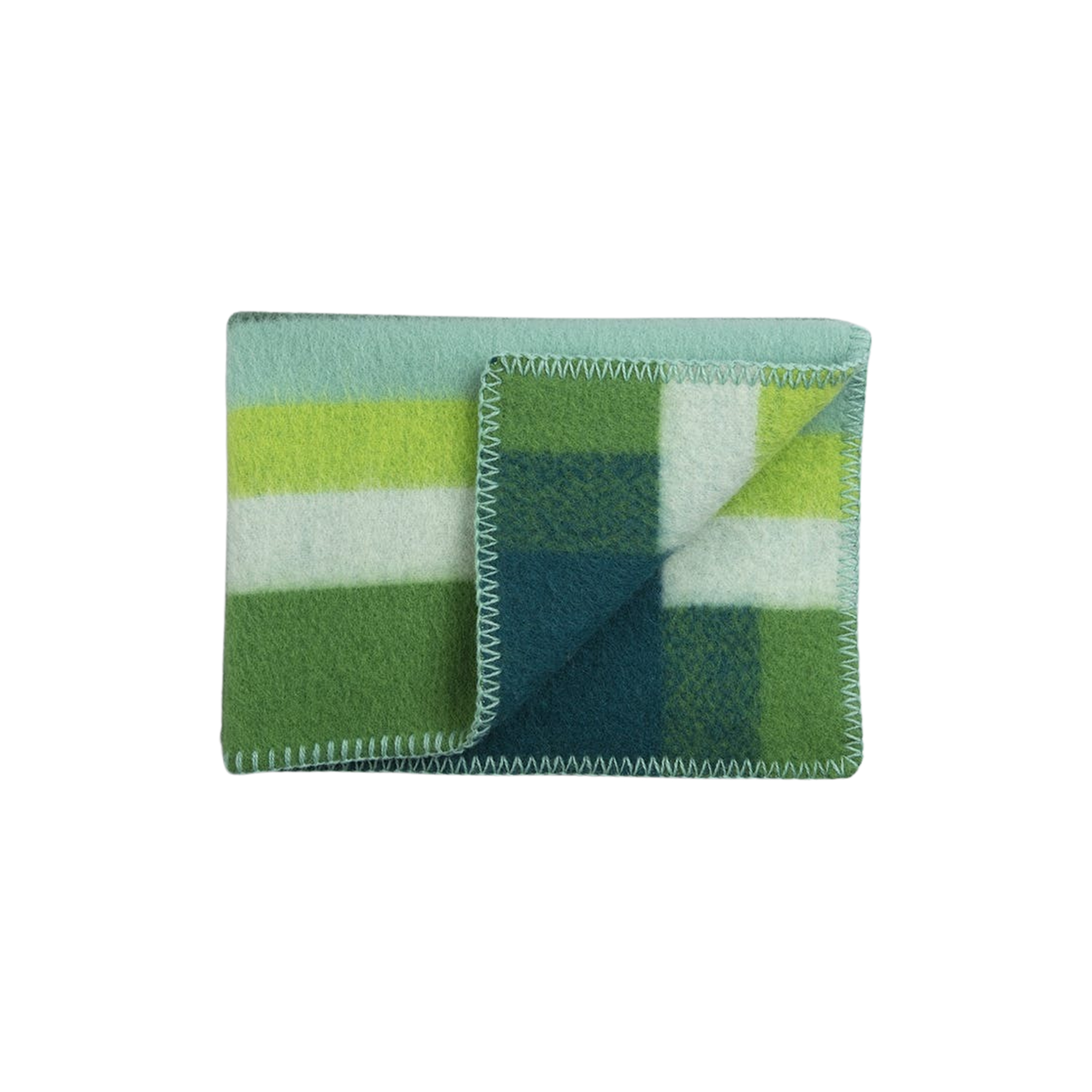 Røros Tweed - MIKKEL Baby Size Throw, green