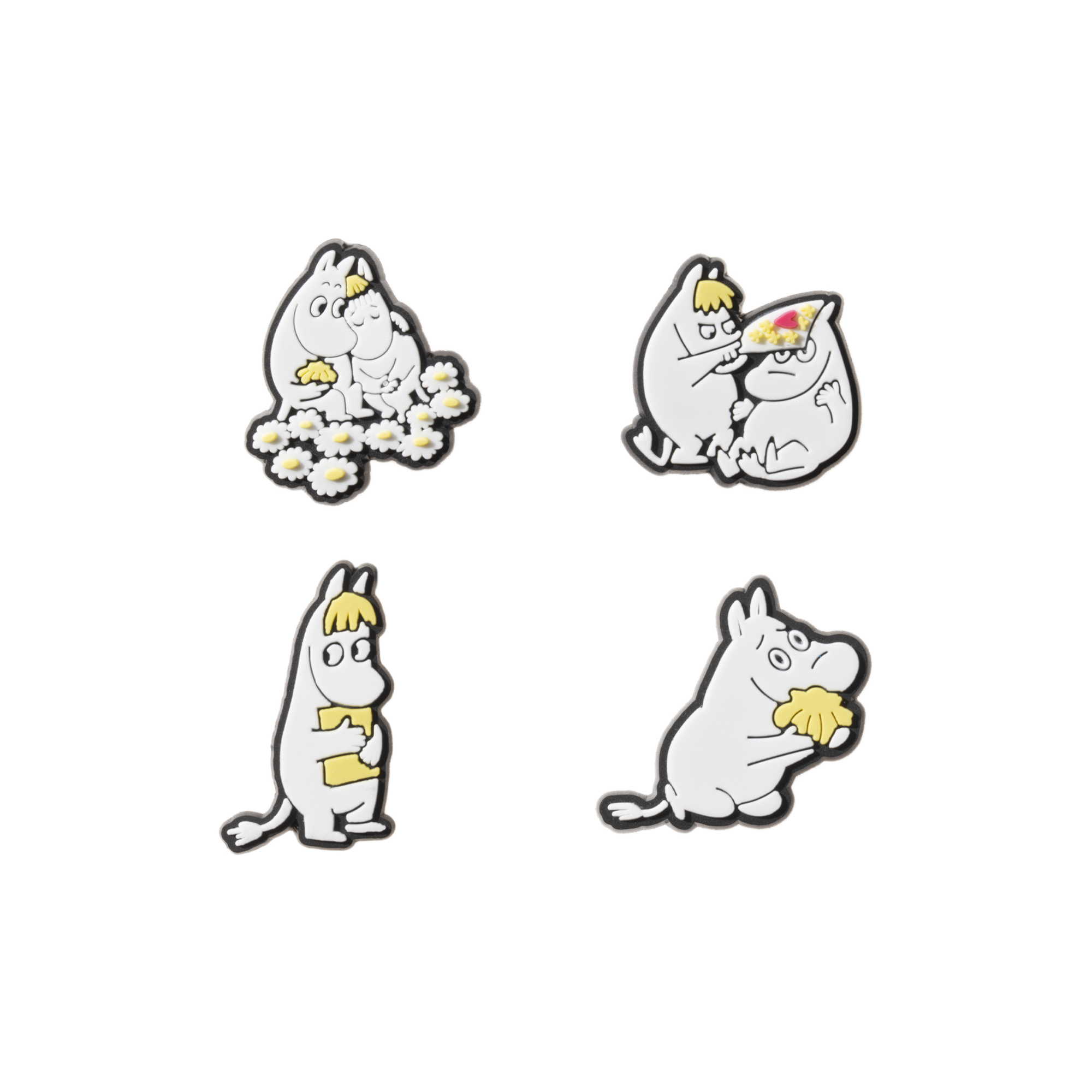 Moomin Arabia - Mumi 3D charm sæt Kærester 4 stk.