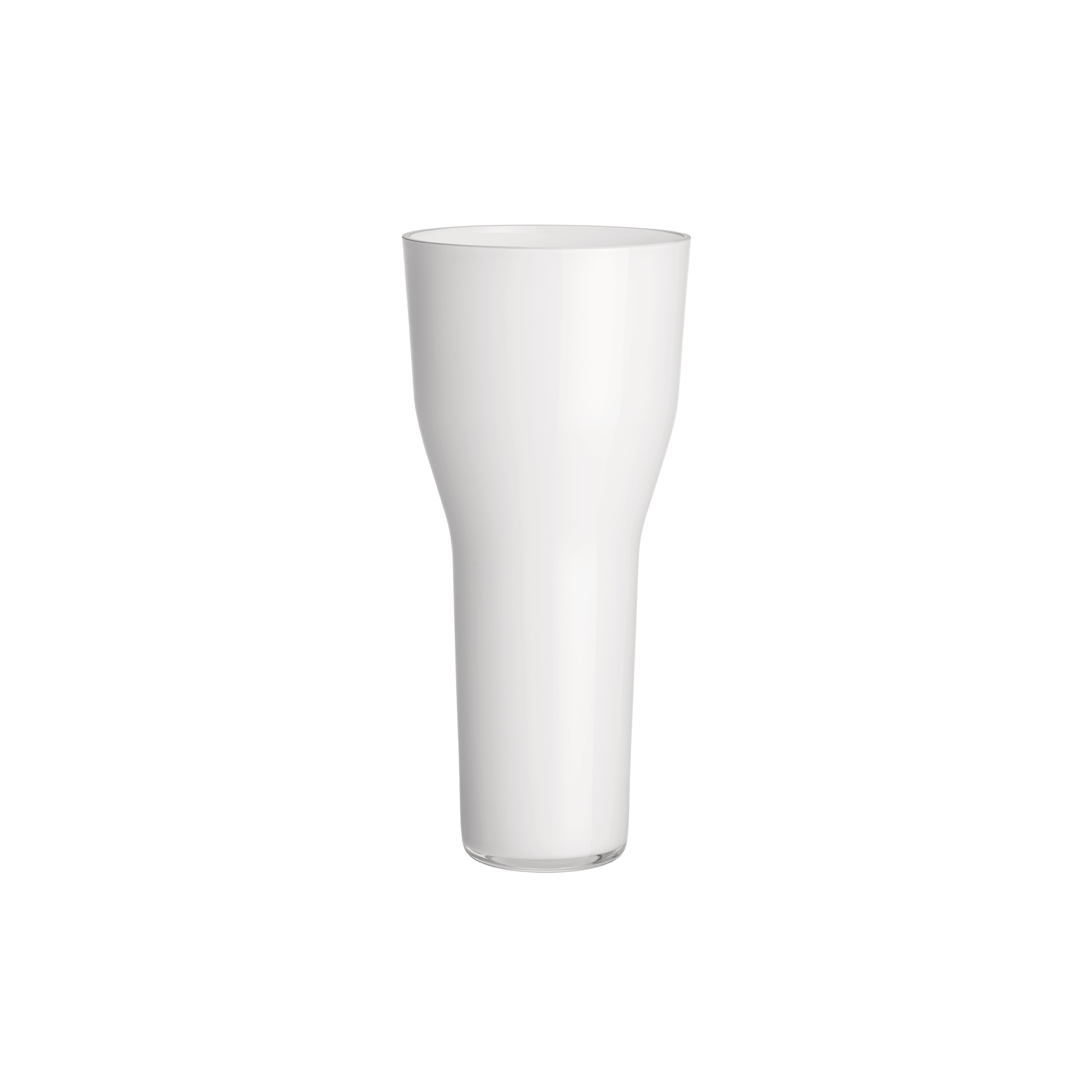 Iittala - Solare høj vase, hvid