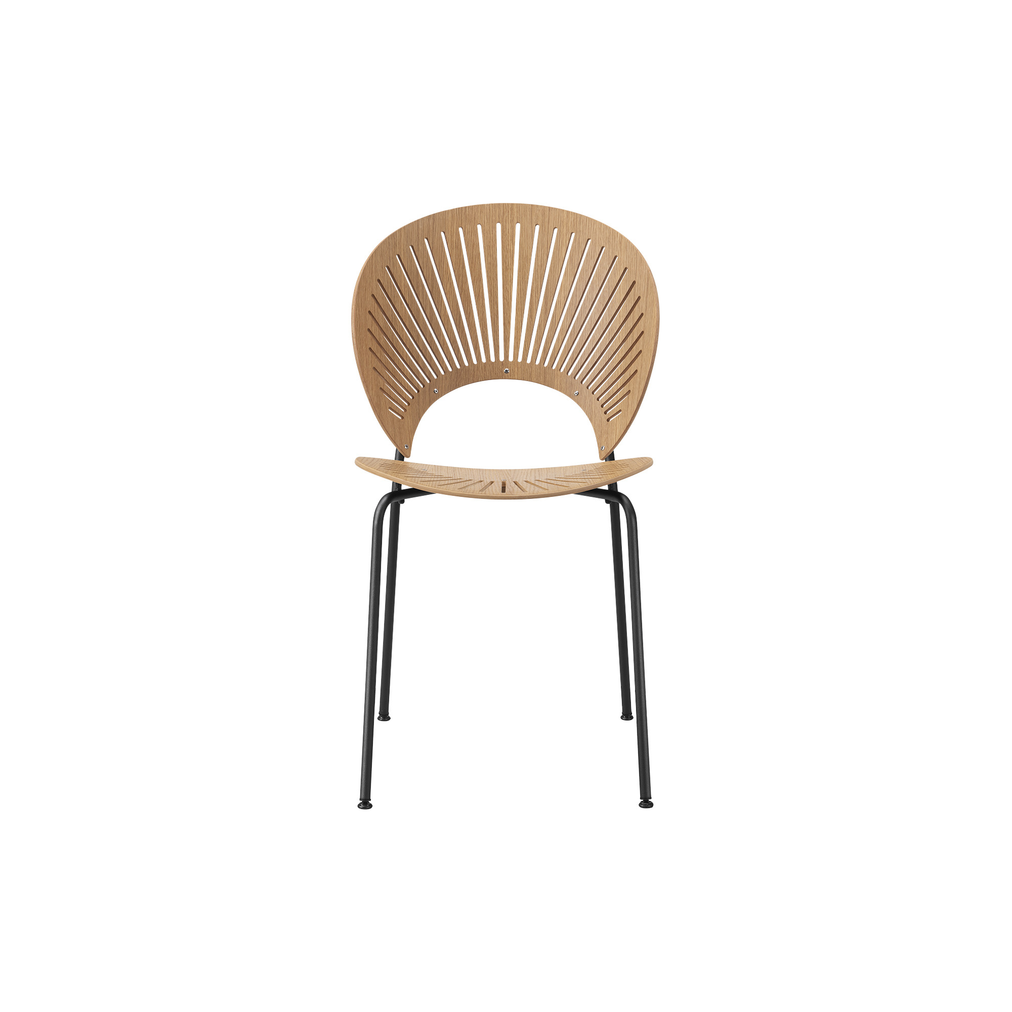 Fredericia Furniture - 3398 Trinidad stol, oiled oak/black