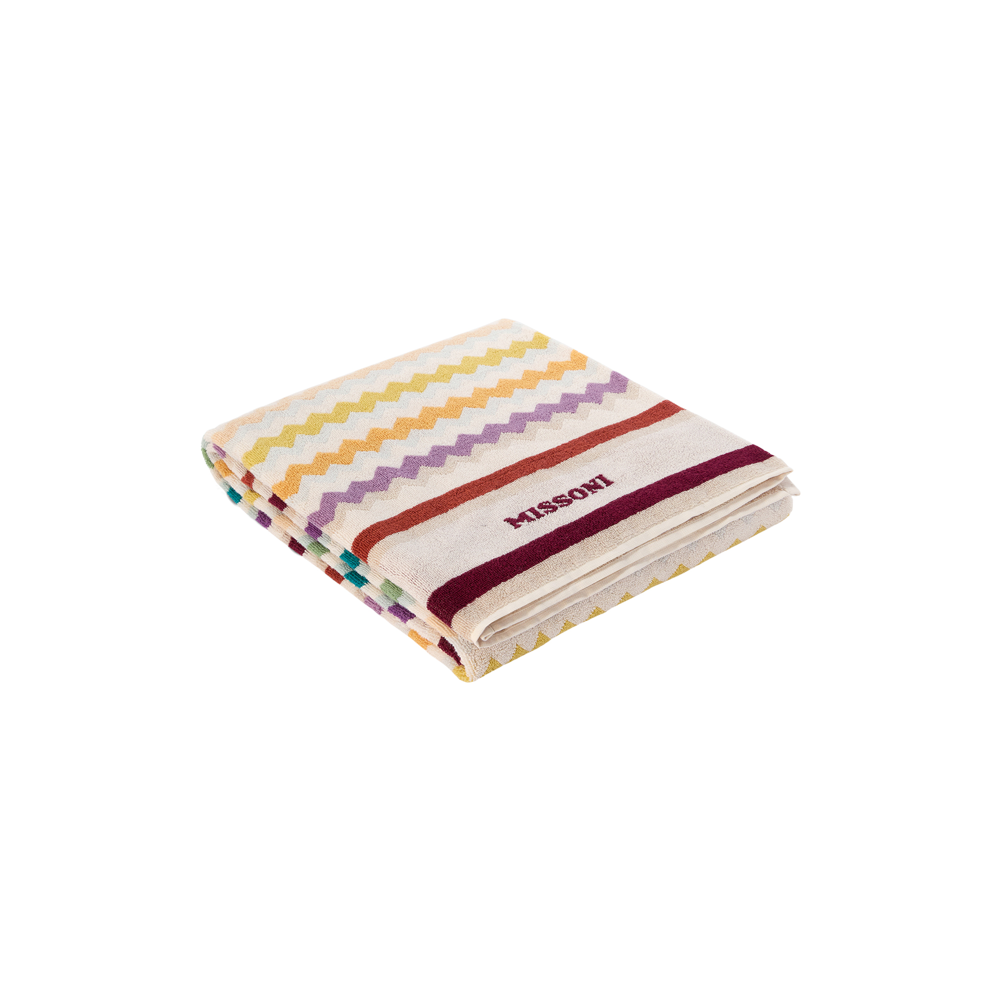 Missoni Home - Watamu strandhåndklæde, 100 multicolor - 100x180 cm