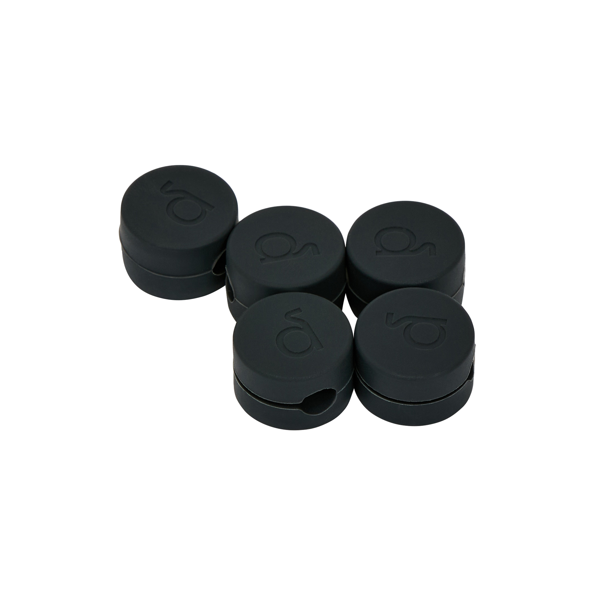 Pedestal - Cable Clips, charcoal, Power