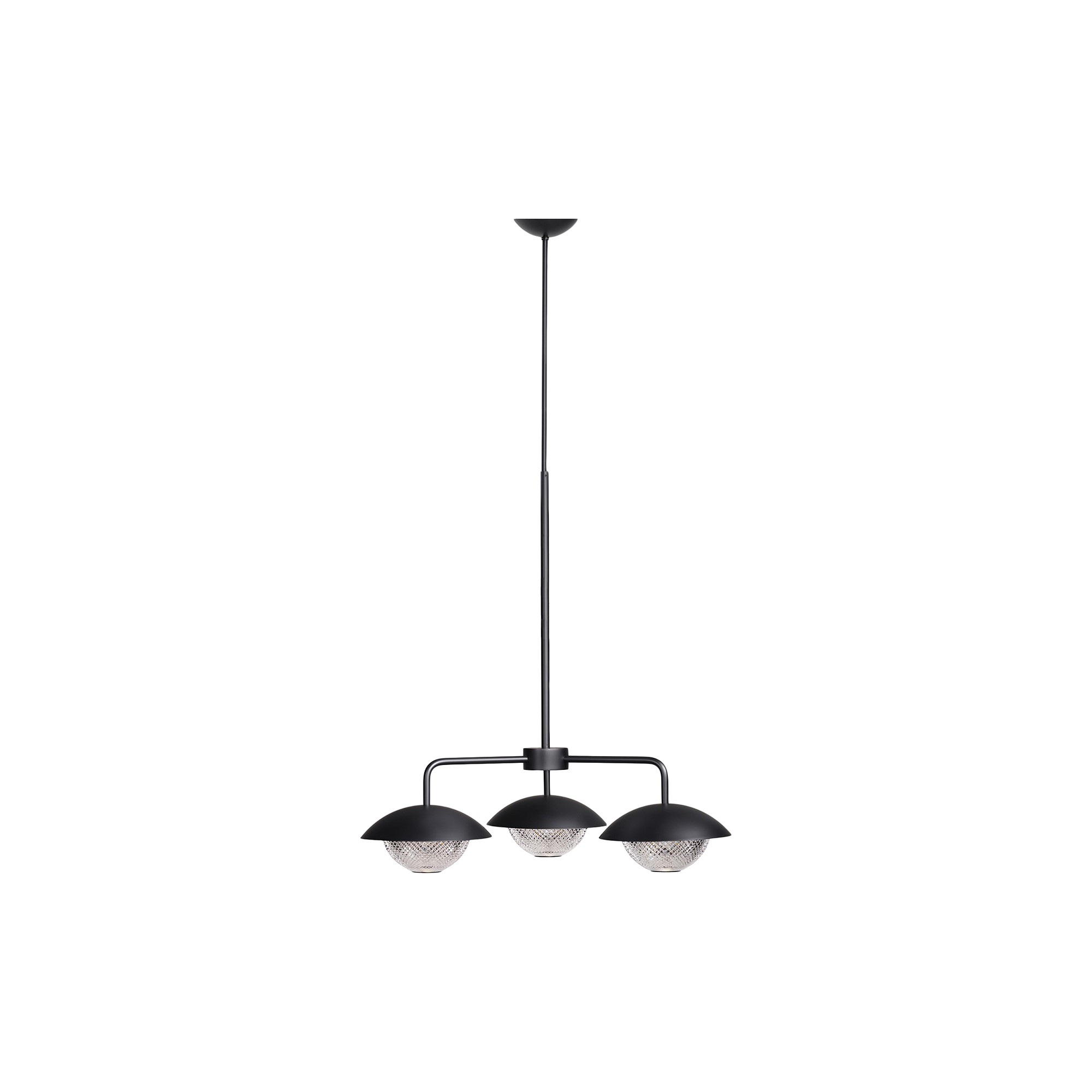 Rubn - Grace 3 Chandelier, black