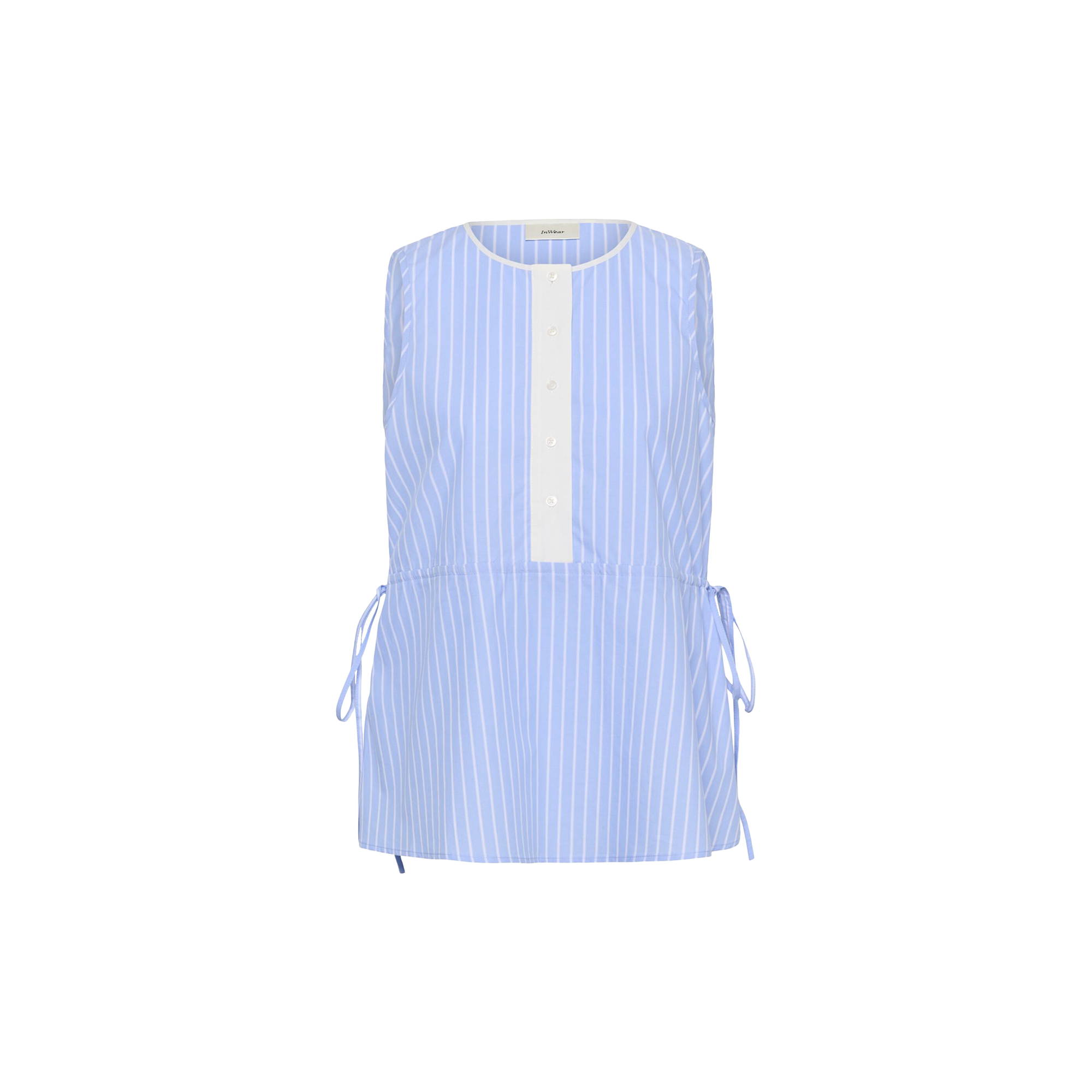 InWear - RaelynnIW Top, blue yd summer stripe - Str. 42