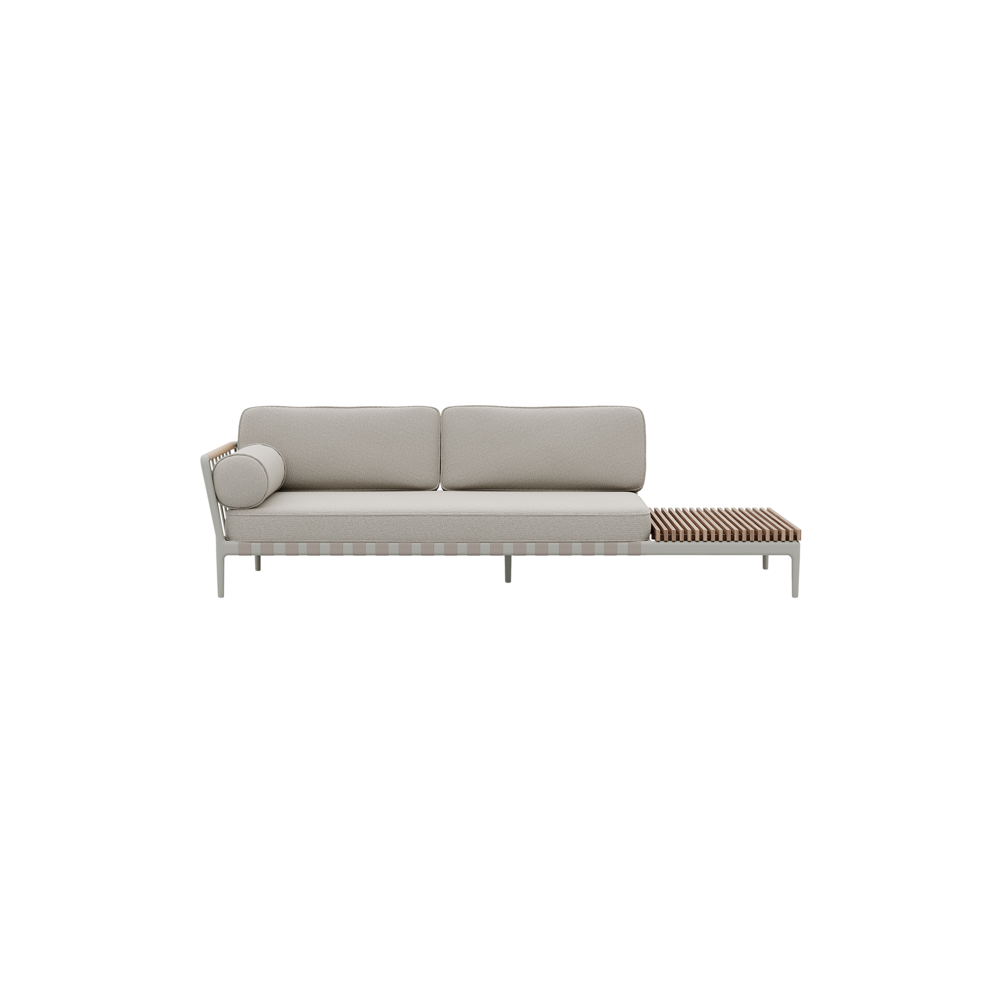 Vipp - VIPP720 Open-Air Sofa Open End, right, sand