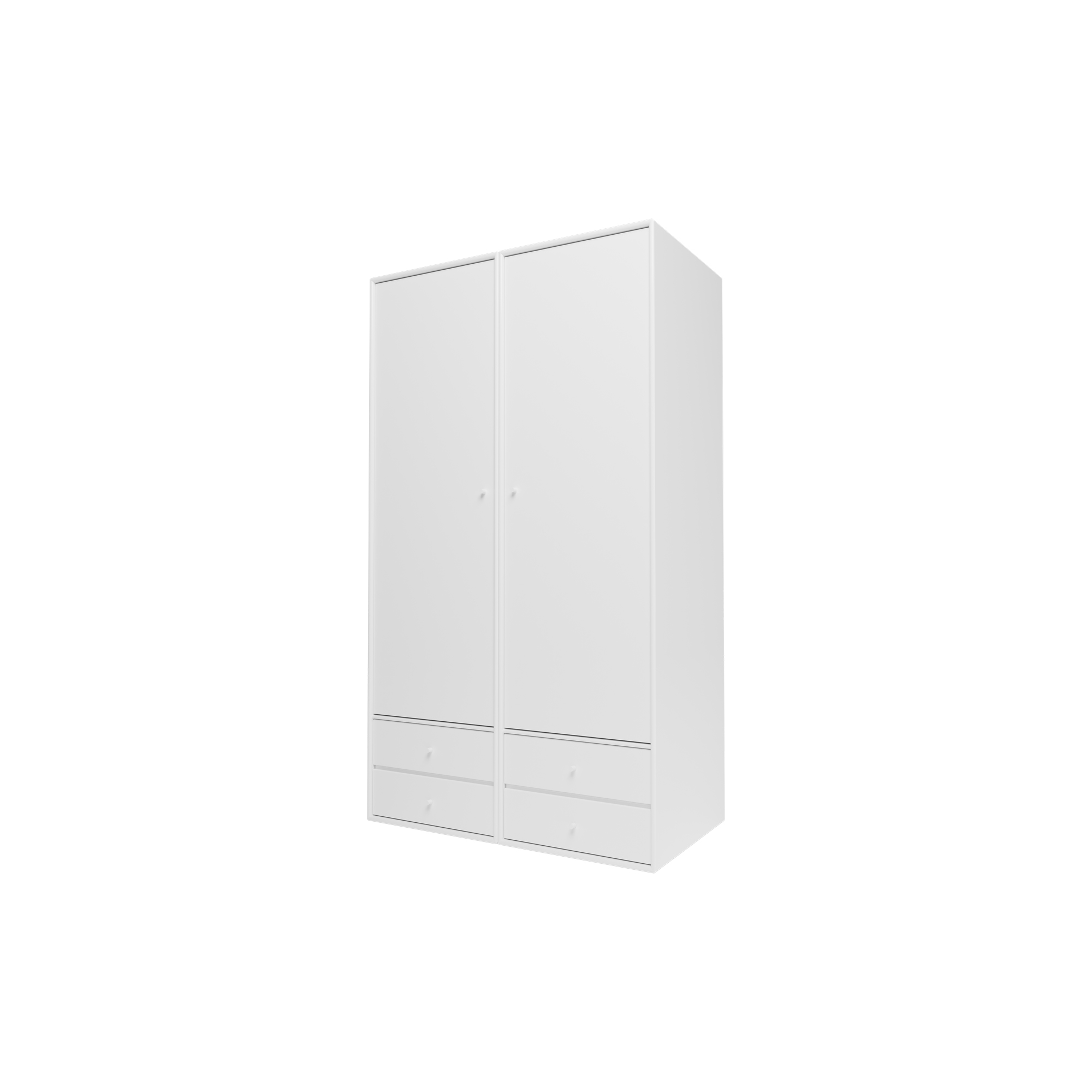 Montana Furniture - Montana Wardrobe ATTIRE IIII, 101 new white