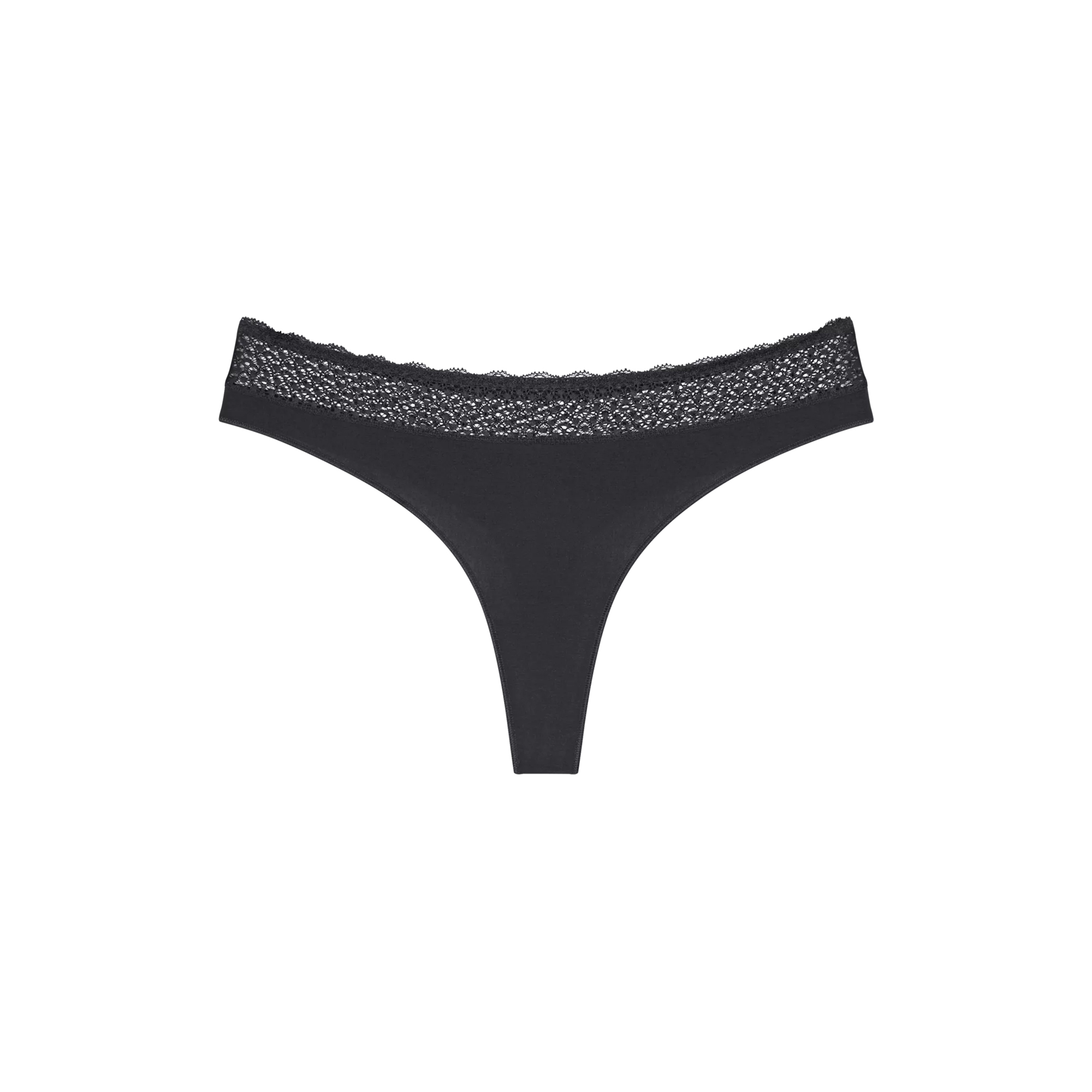 Triumph - Feel of Modal String Briefs, black - Str. XL