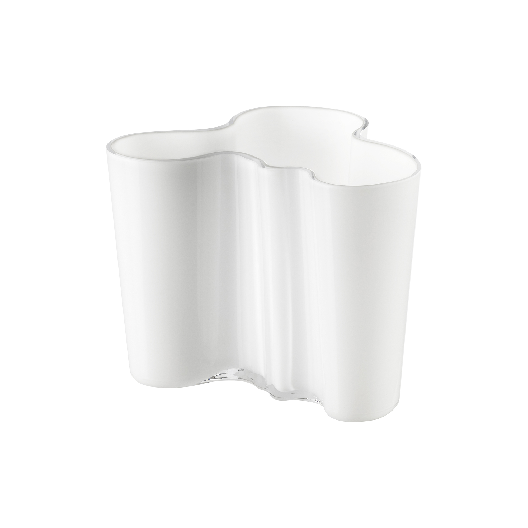 Iittala - Alvar Aalto vase, opal, Alvar Aalto Collection - H12 cm
