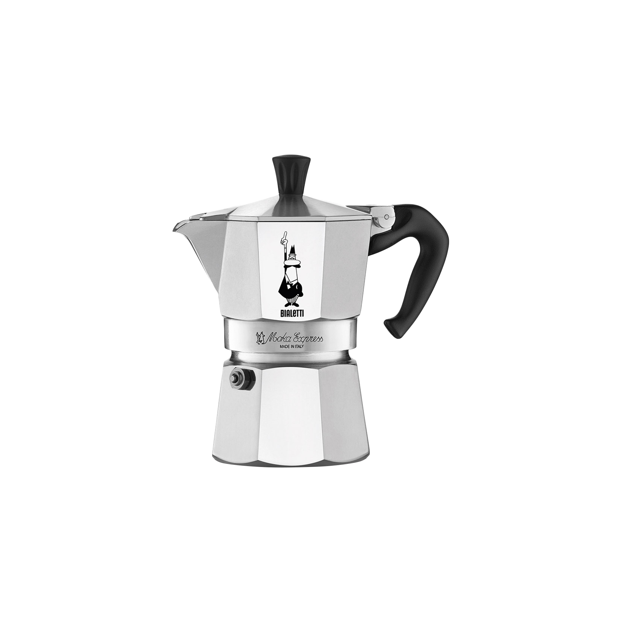 Bialetti - Moka Express espressokande, 3 kopper - 3cups