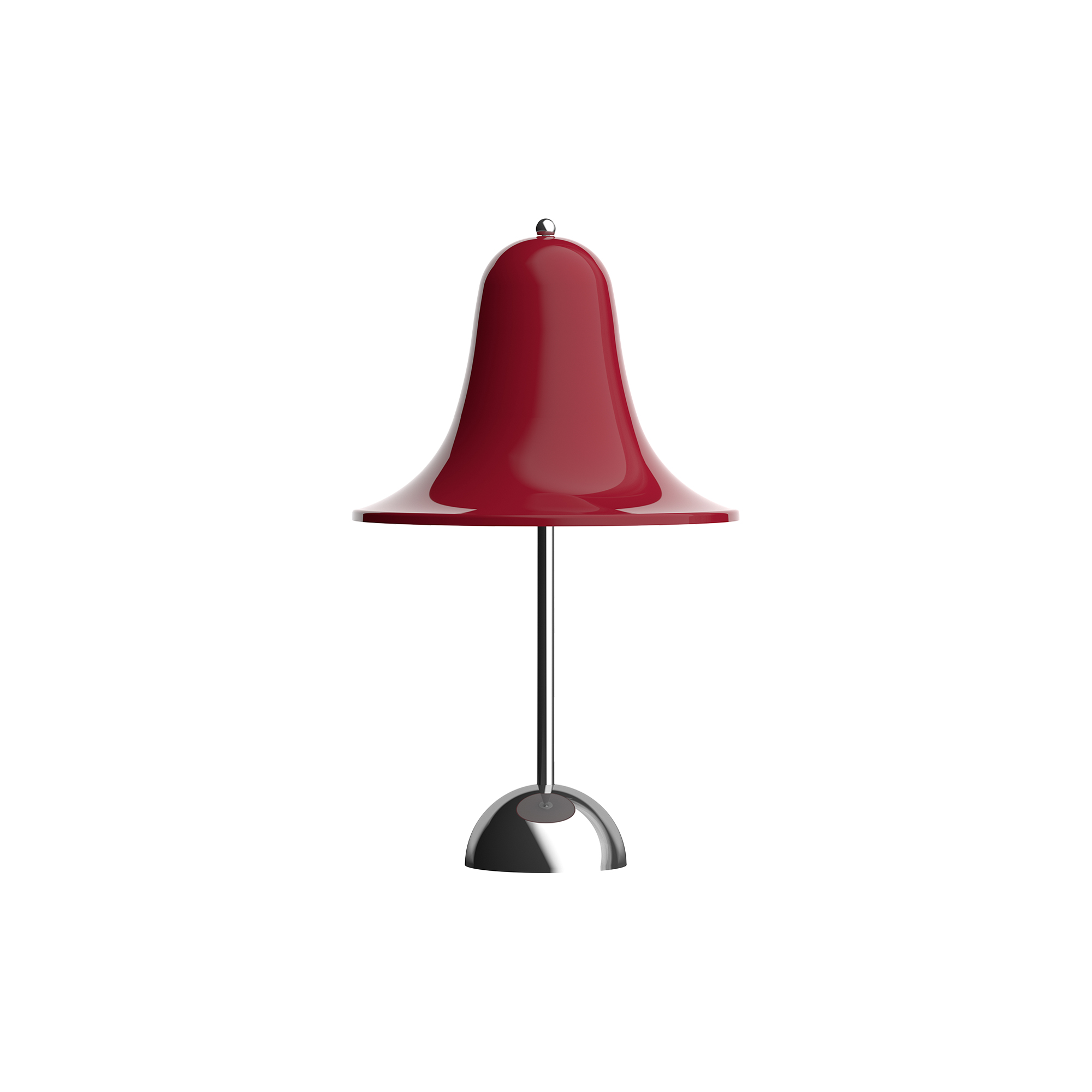 Verpan - Pantop Portable bordlampe, cherry red