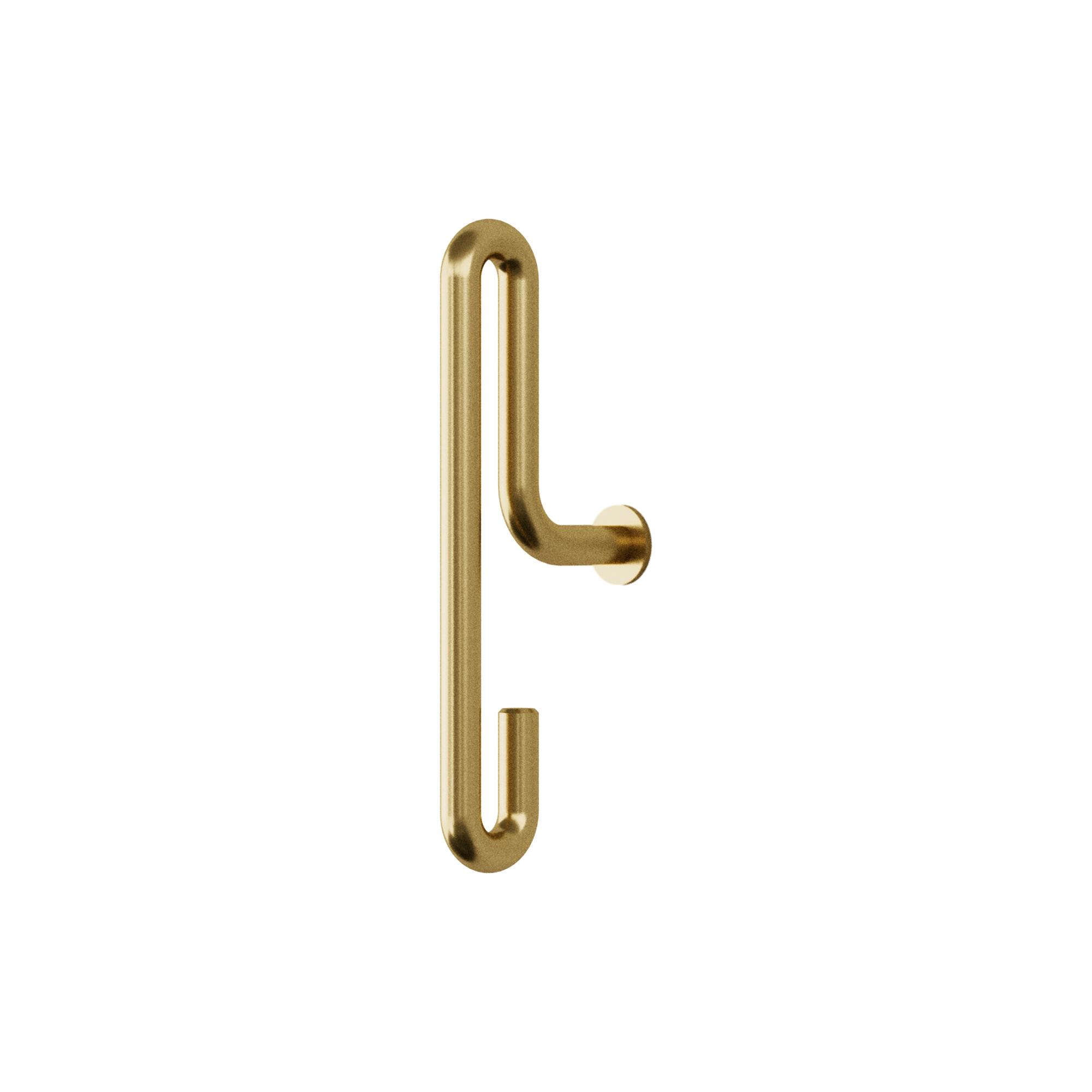 MOEBE - Wall Hook, matt gold - Small