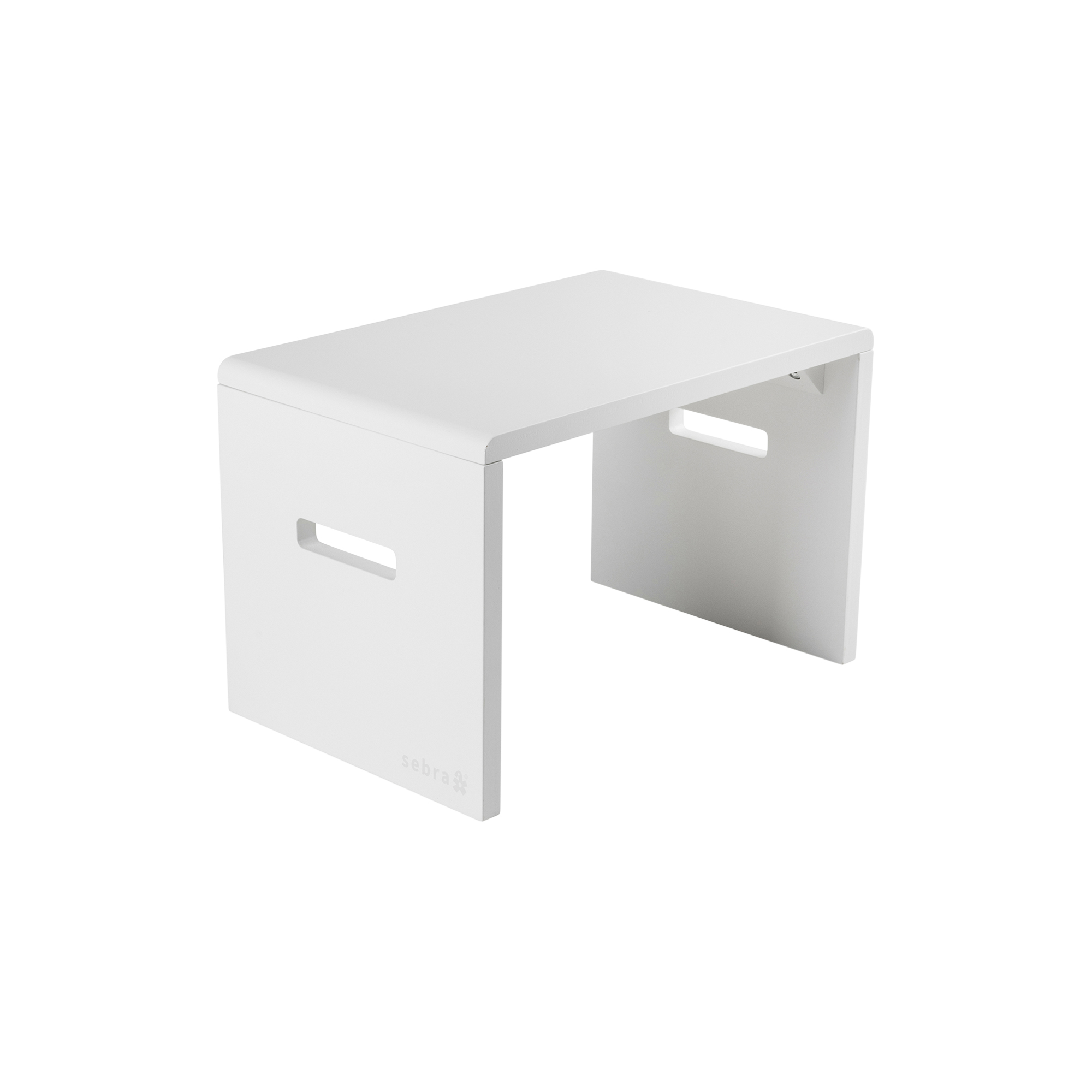 Sebra - Sebra skammel, classic white