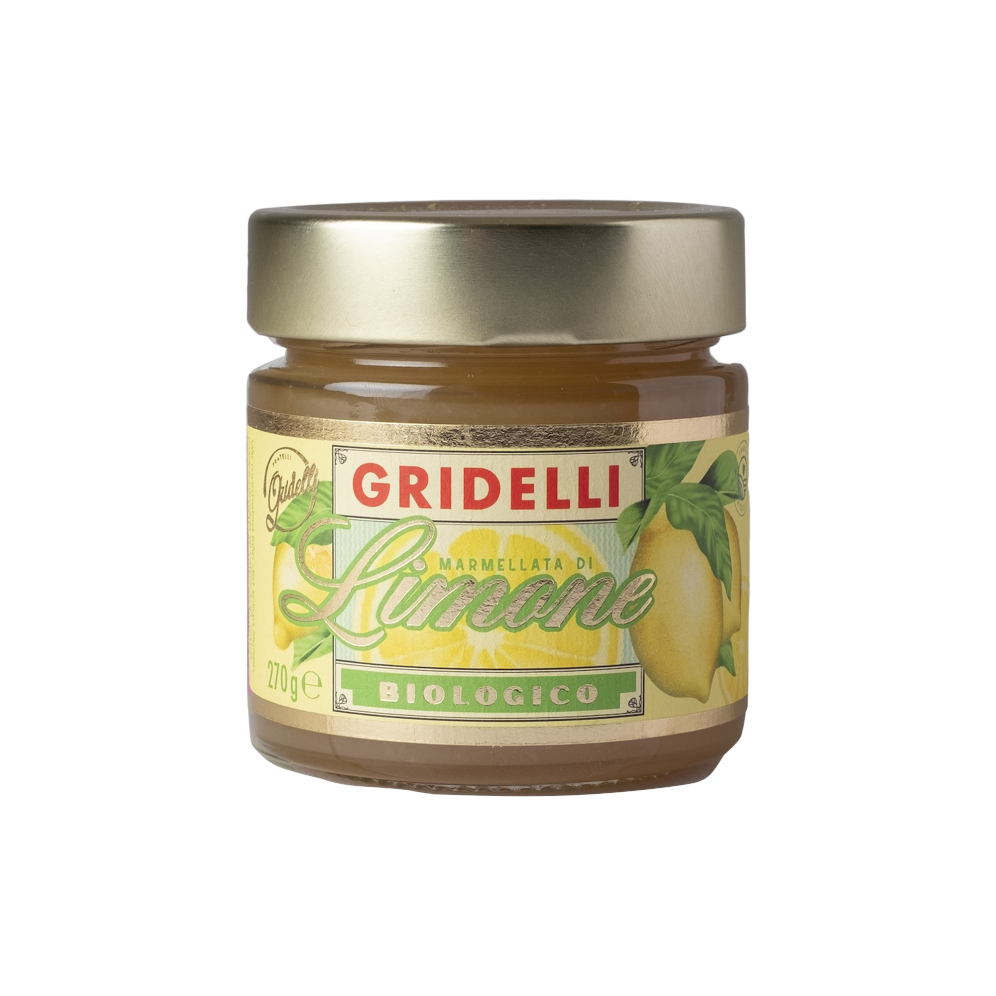 Gridelli - Økologisk marmelade - Citron