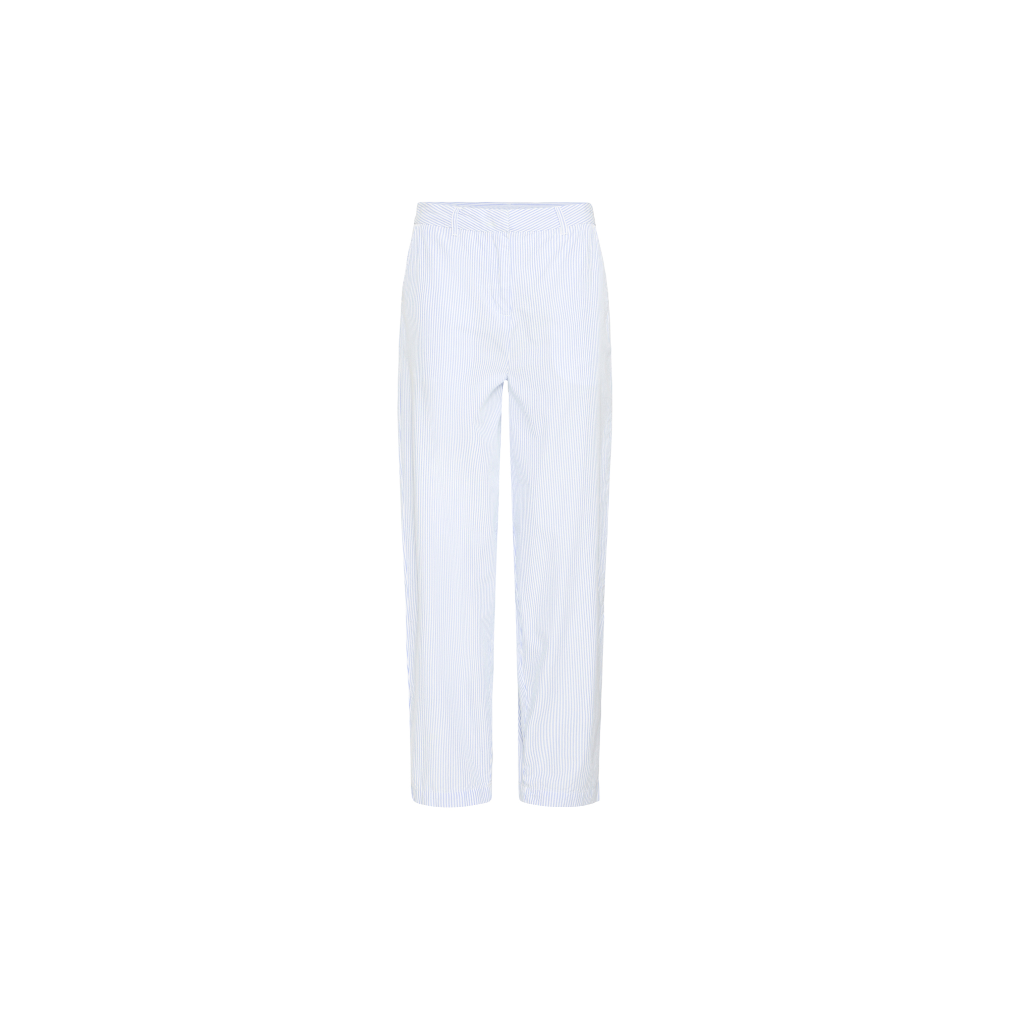 ICHI - IHGARIA Barrel Pants, light blue stripe - Str. 40