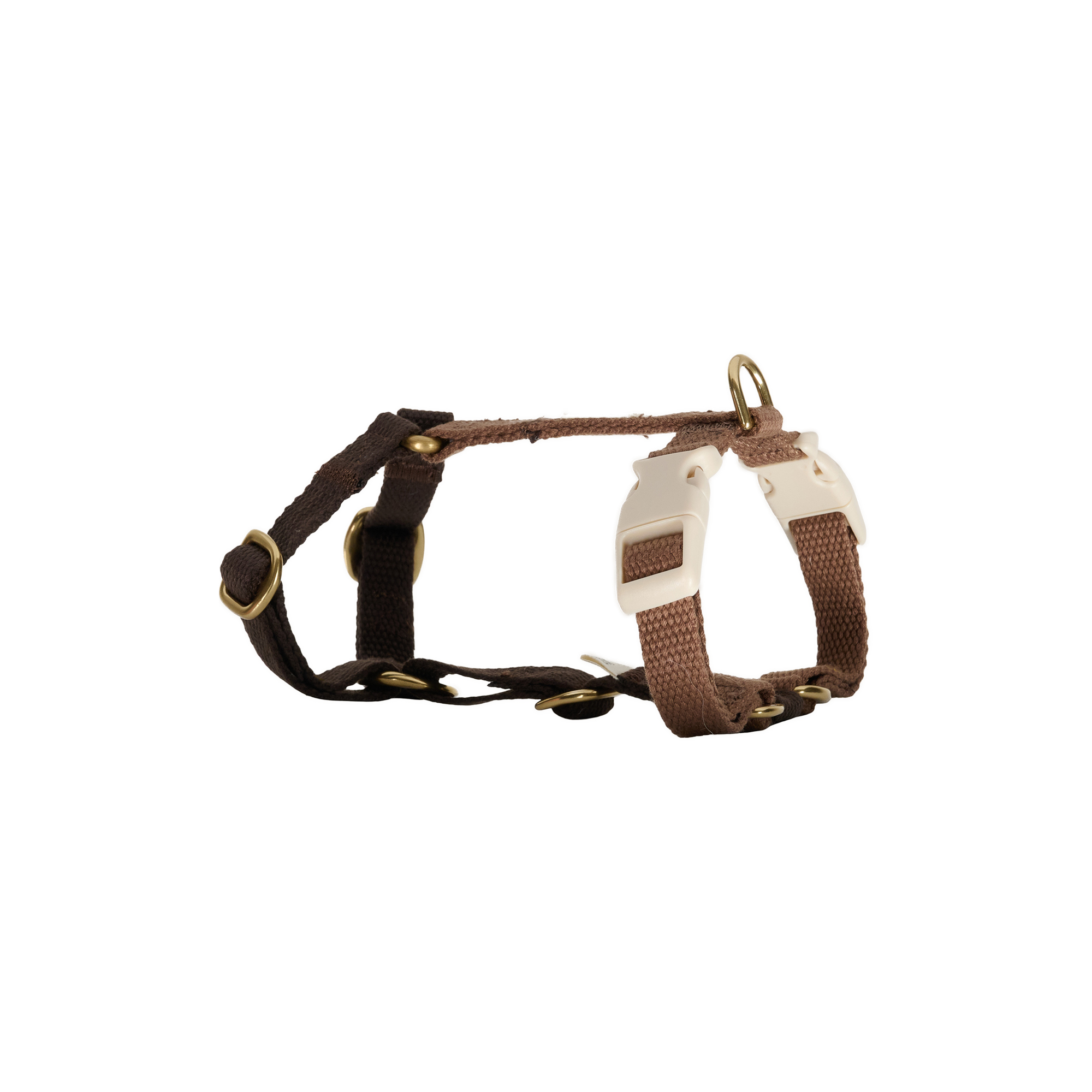 Drew's Dogwear - Blød & justerbar hundesele, chocolate - M