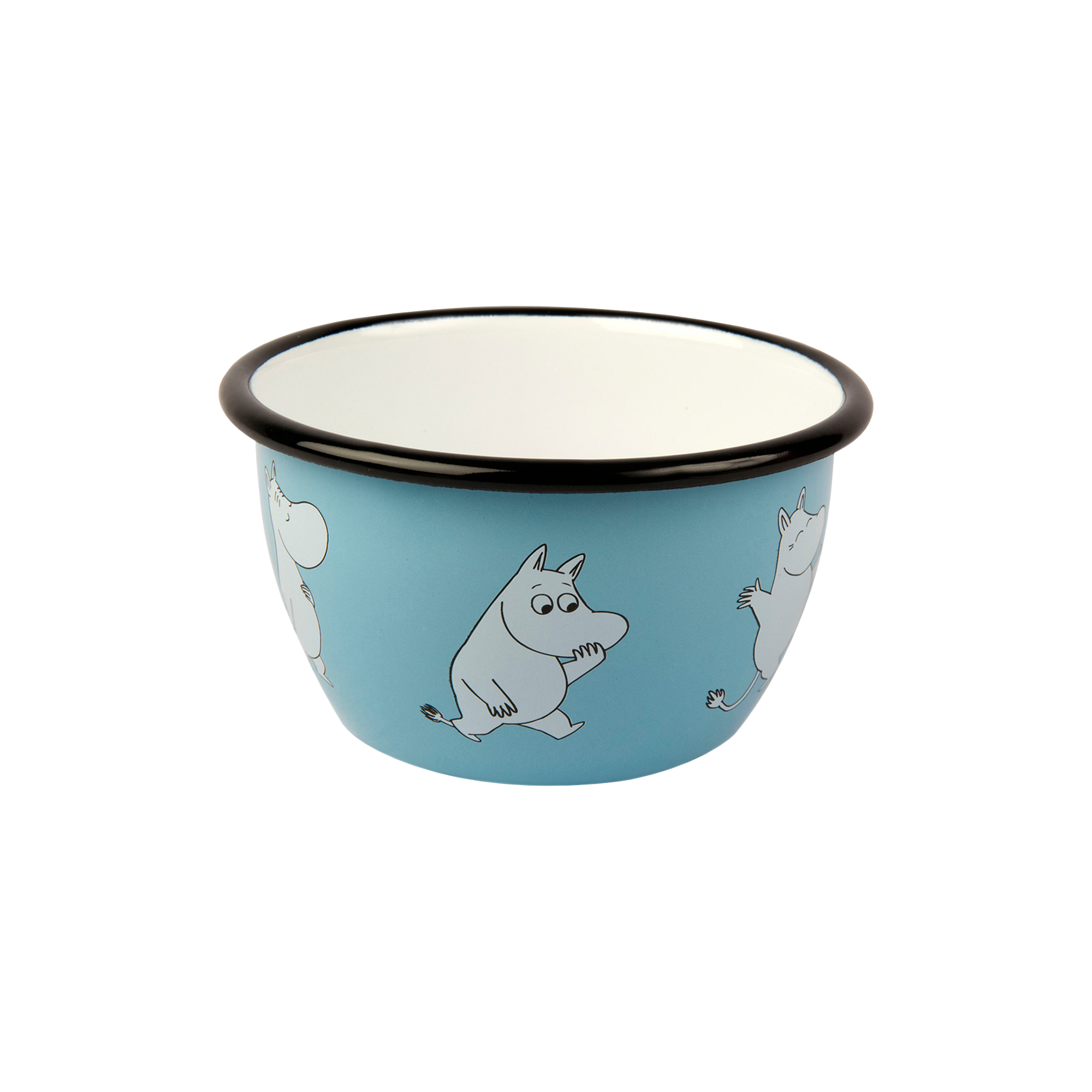 Muurla - Mumi emaljeskål, lyseblå, Moomin by Muurla