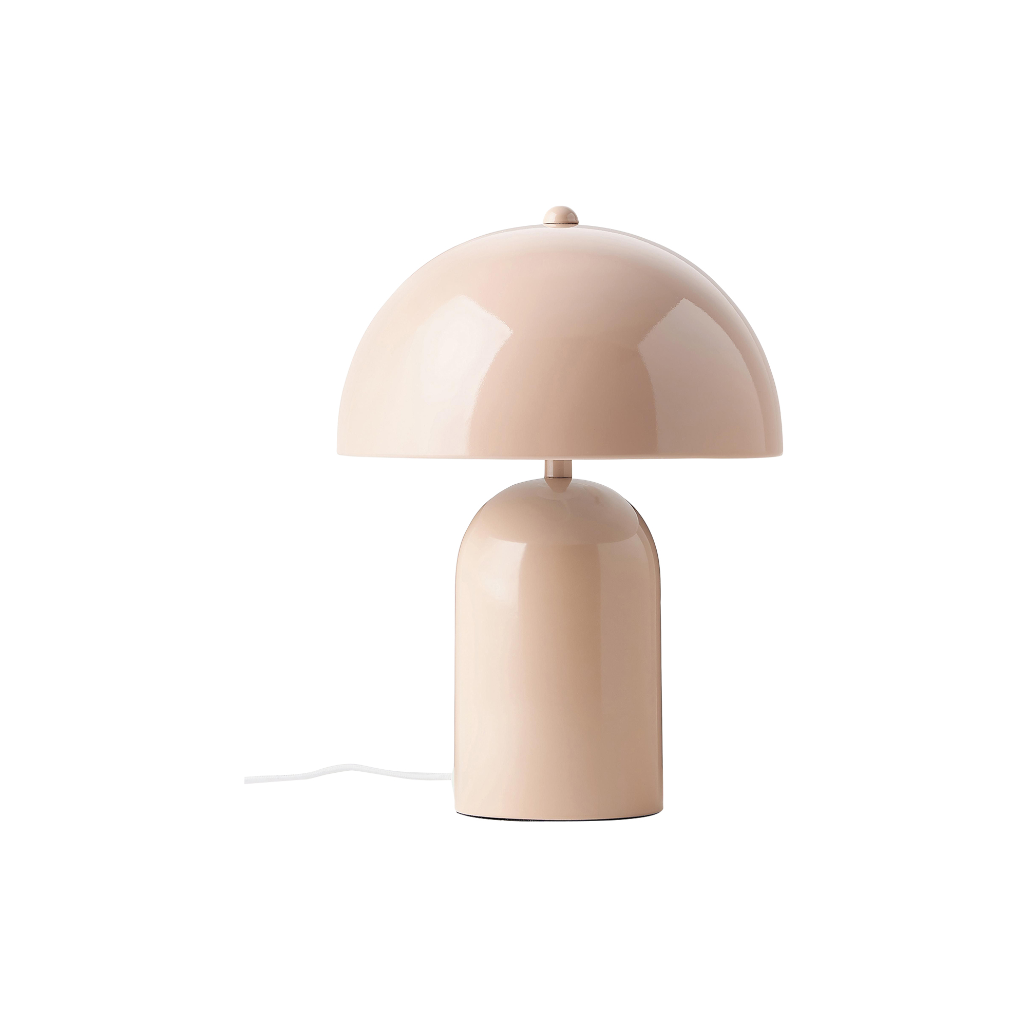 Westwing Collection - Walter Small Retro Table Lamp, peach