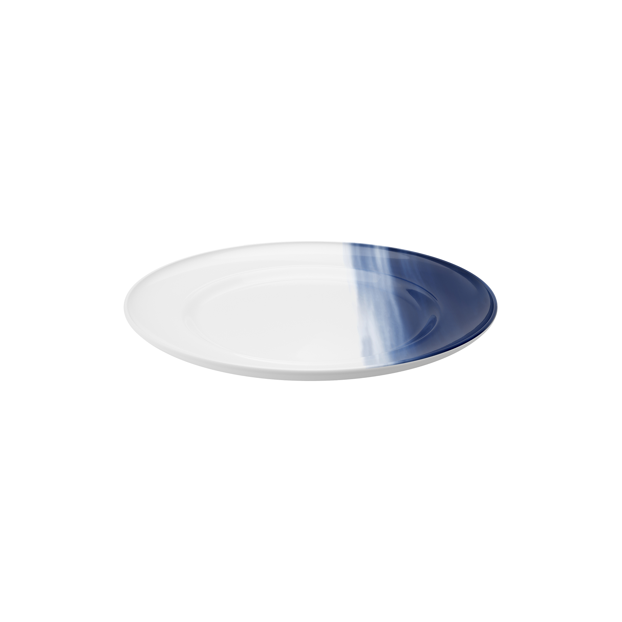 Georg Jensen - KOPPEL middagstallerken 27 cm, blå nuancer, Henning Koppel