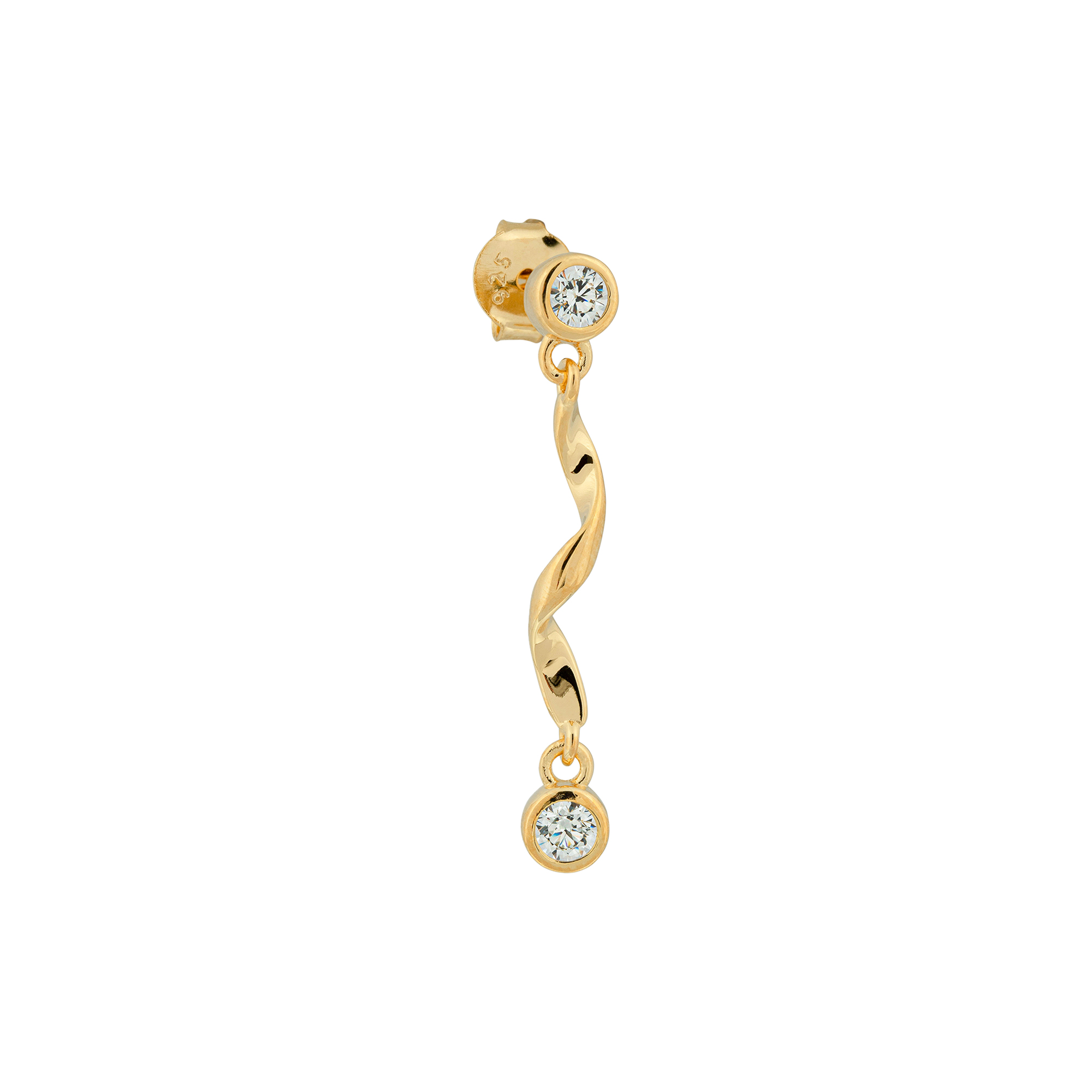 The Earring Shop - Twirl Stud
