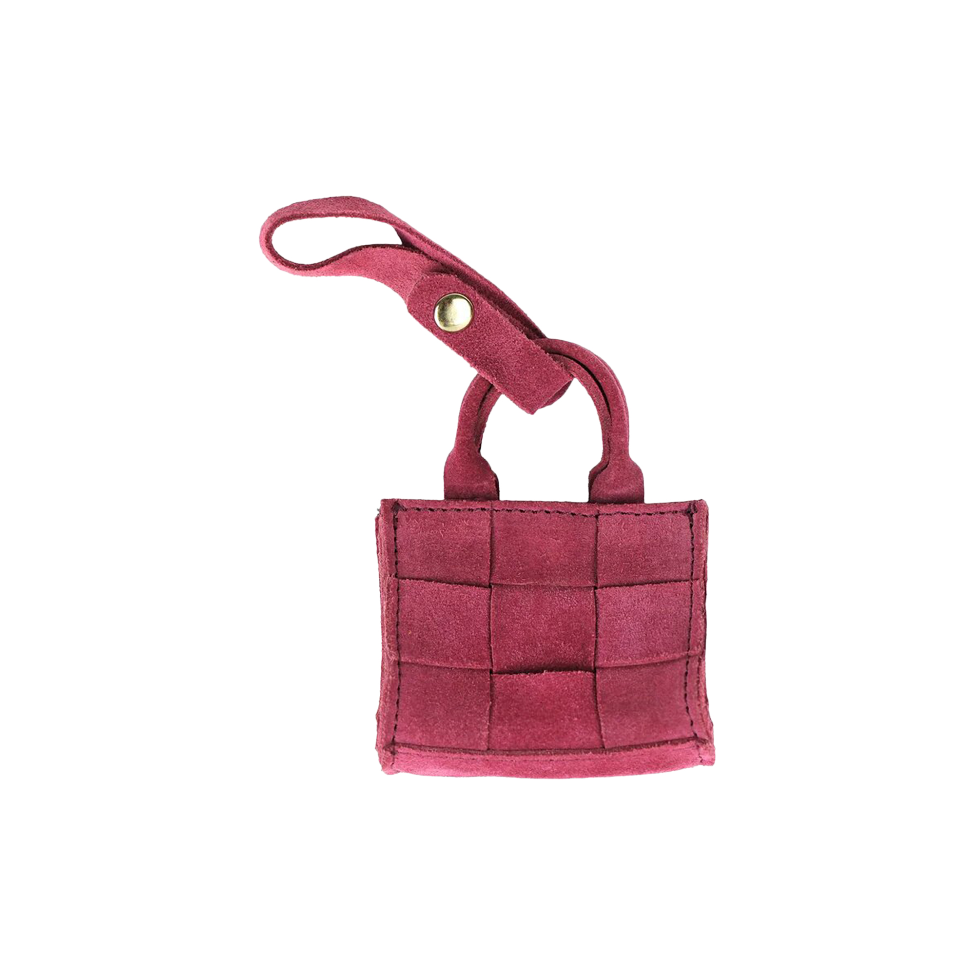 Luna Moon - Cervino Vista Bag Charm, pink sangria