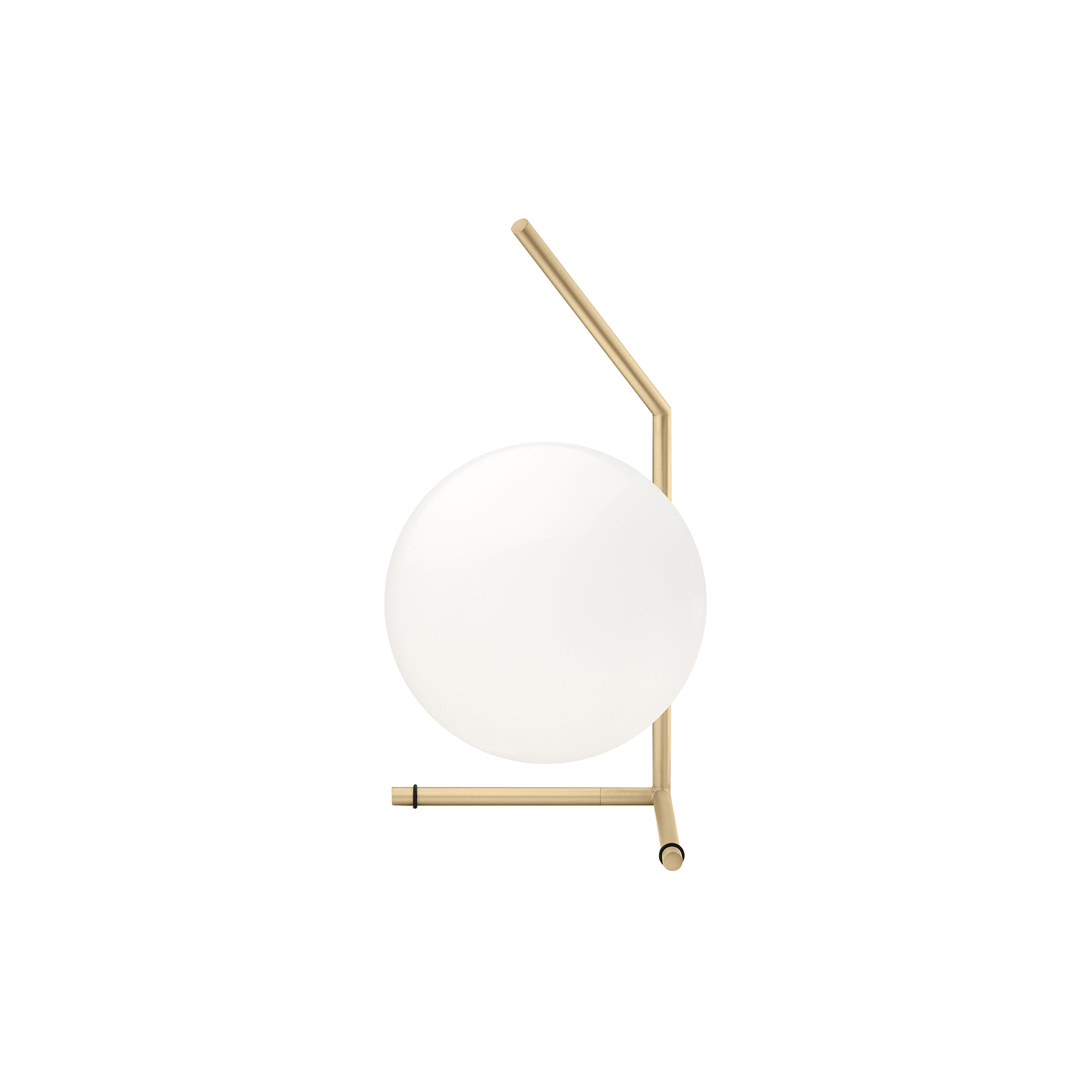 Flos - IC T1 Low bordlampe, messing - H: 38,1 x L: 17,6 x Ø 20 cm.