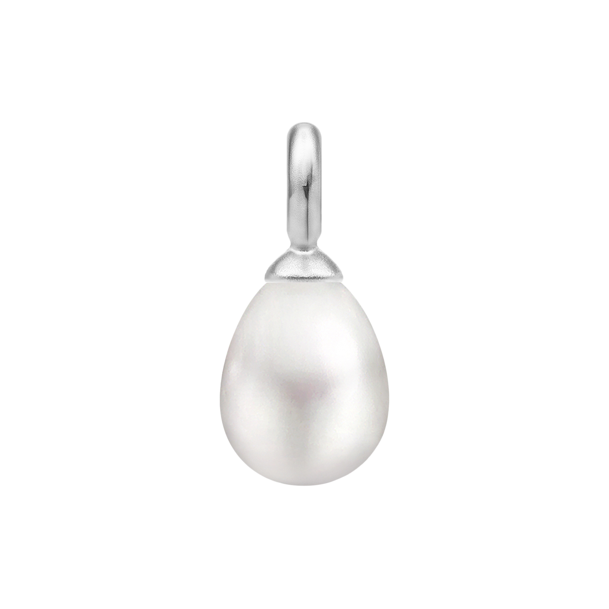 Julie Sandlau - Afrodite Pendant, silver/white pearl, Perla