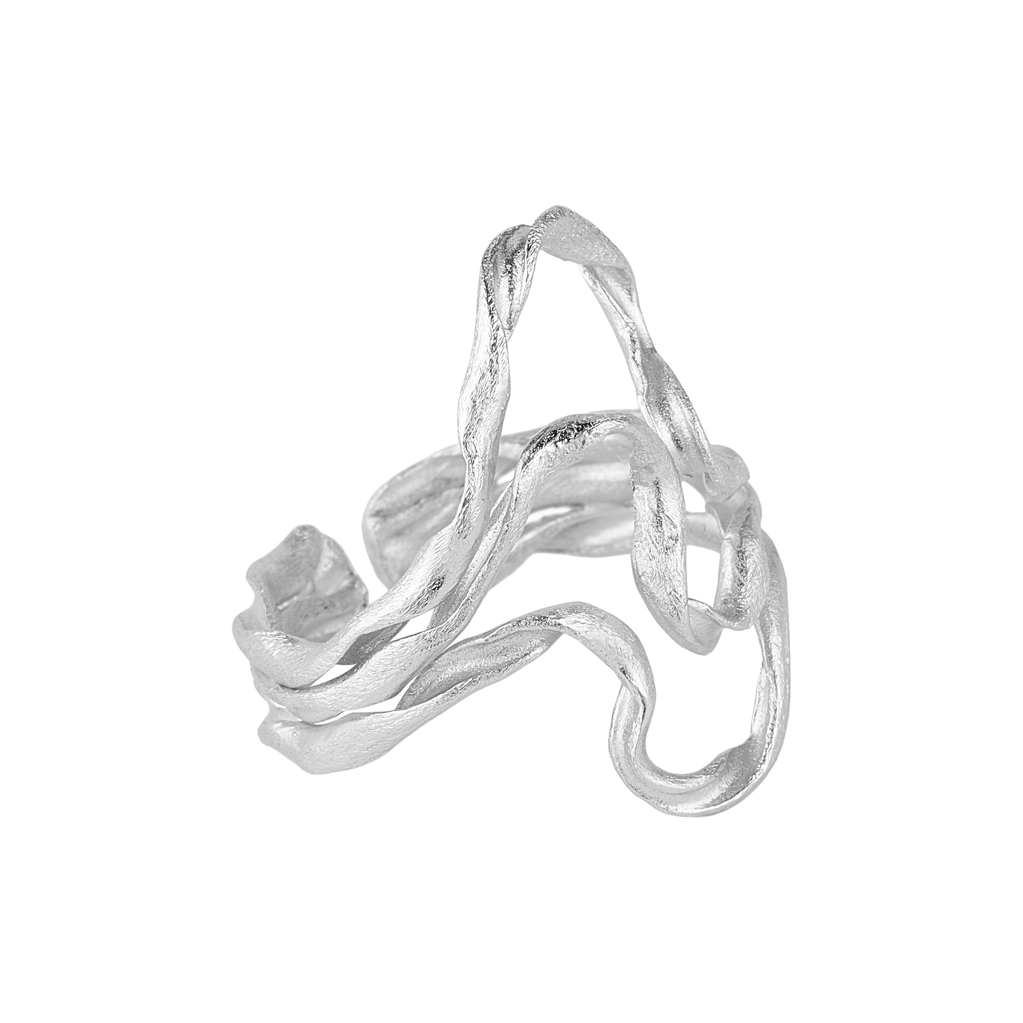 Pure by Nat - Willow ring, forsølvet
