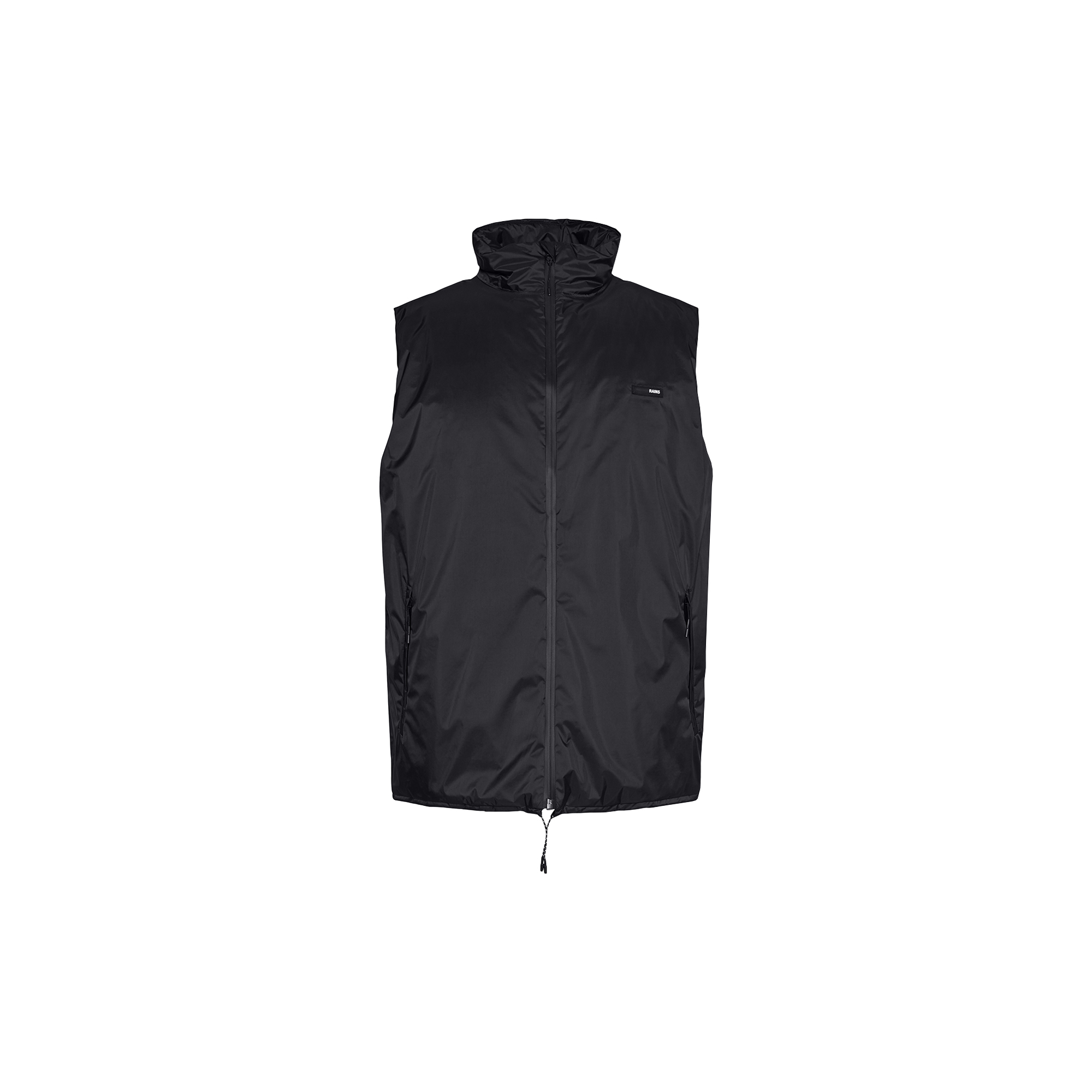 Rains - Padded Nylon Vest, black - Str. S