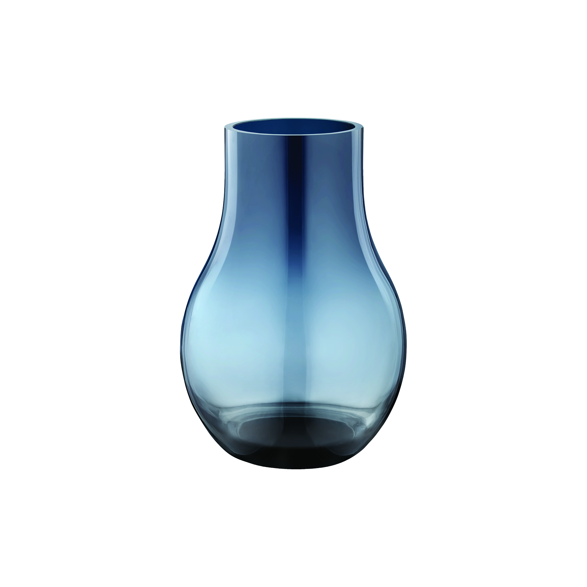 Georg Jensen - Cafu vase, blå - Small