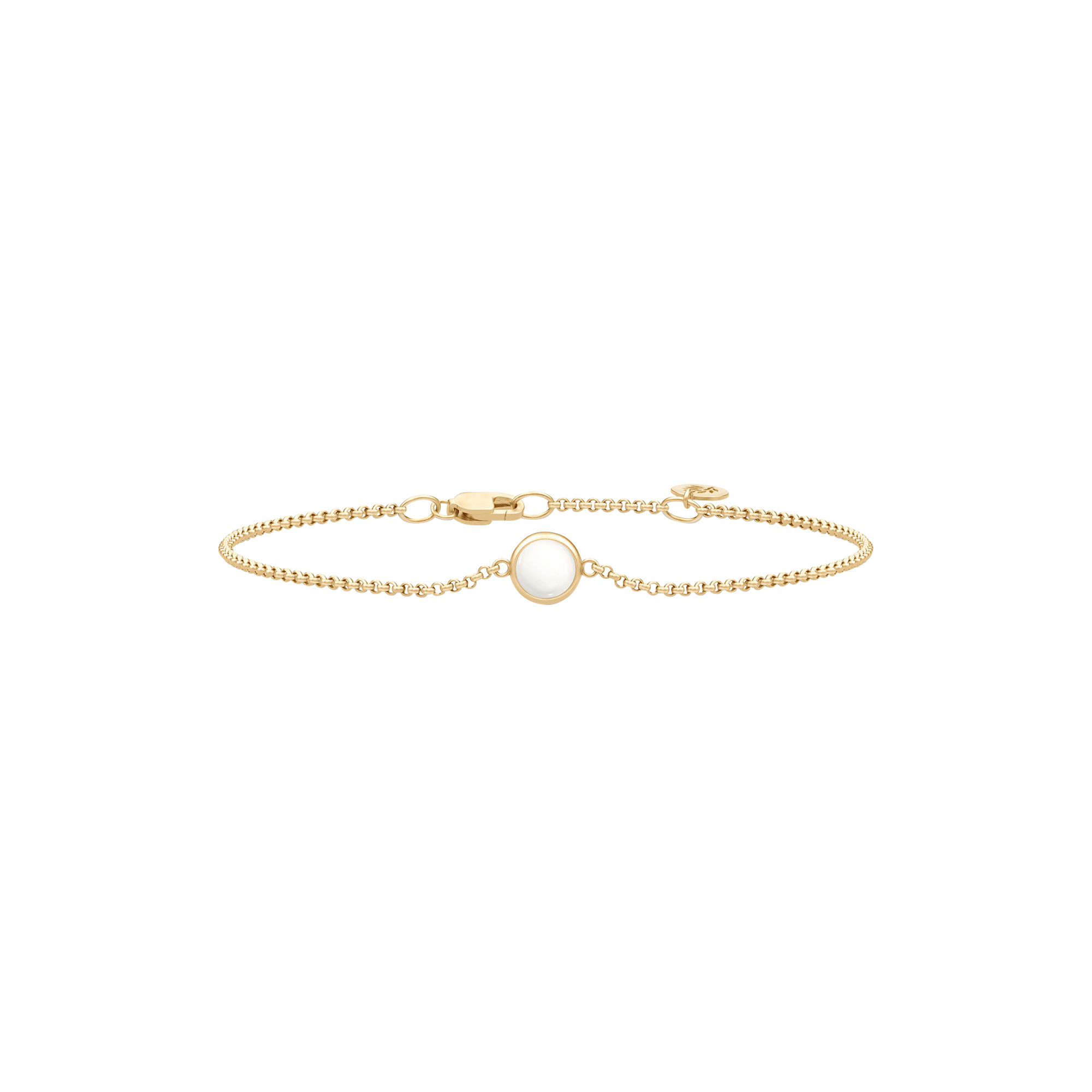 Julie Sandlau - Primini Armbånd, gold/ivory