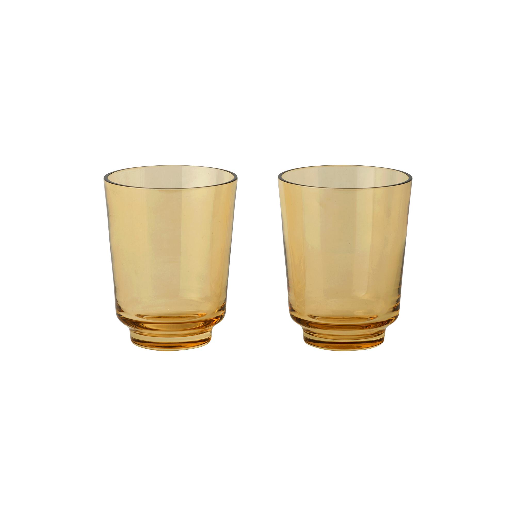 Muuto - Raise Glasses 2 pcs., burnt orange - 30cl