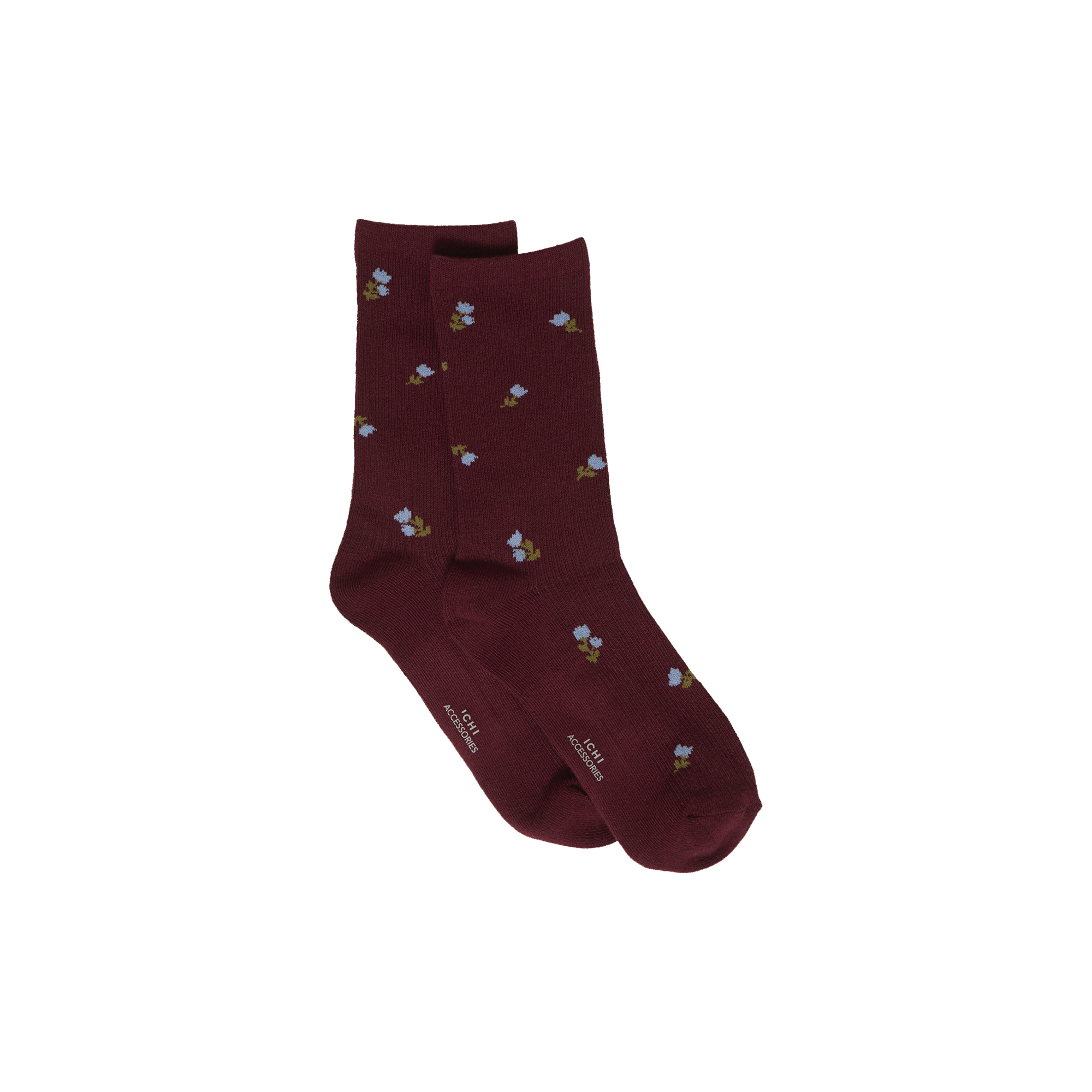 ICHI - IAFOLA Socks, zinfandel