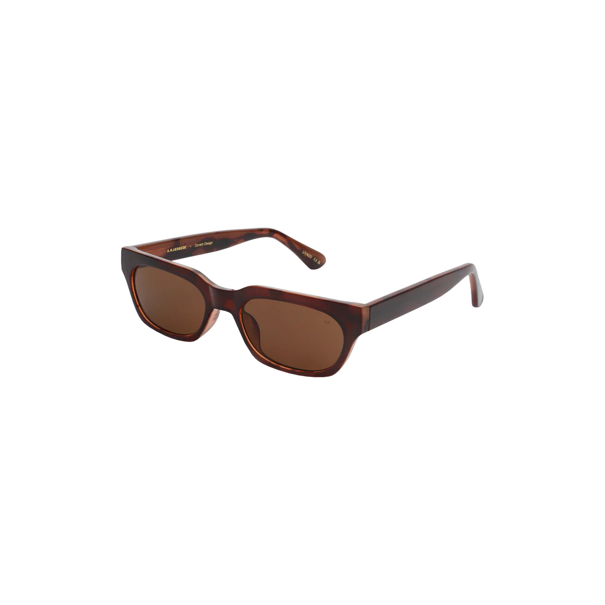 A. KJÆRBEDE - Bror Solbriller, brown/demi light brown