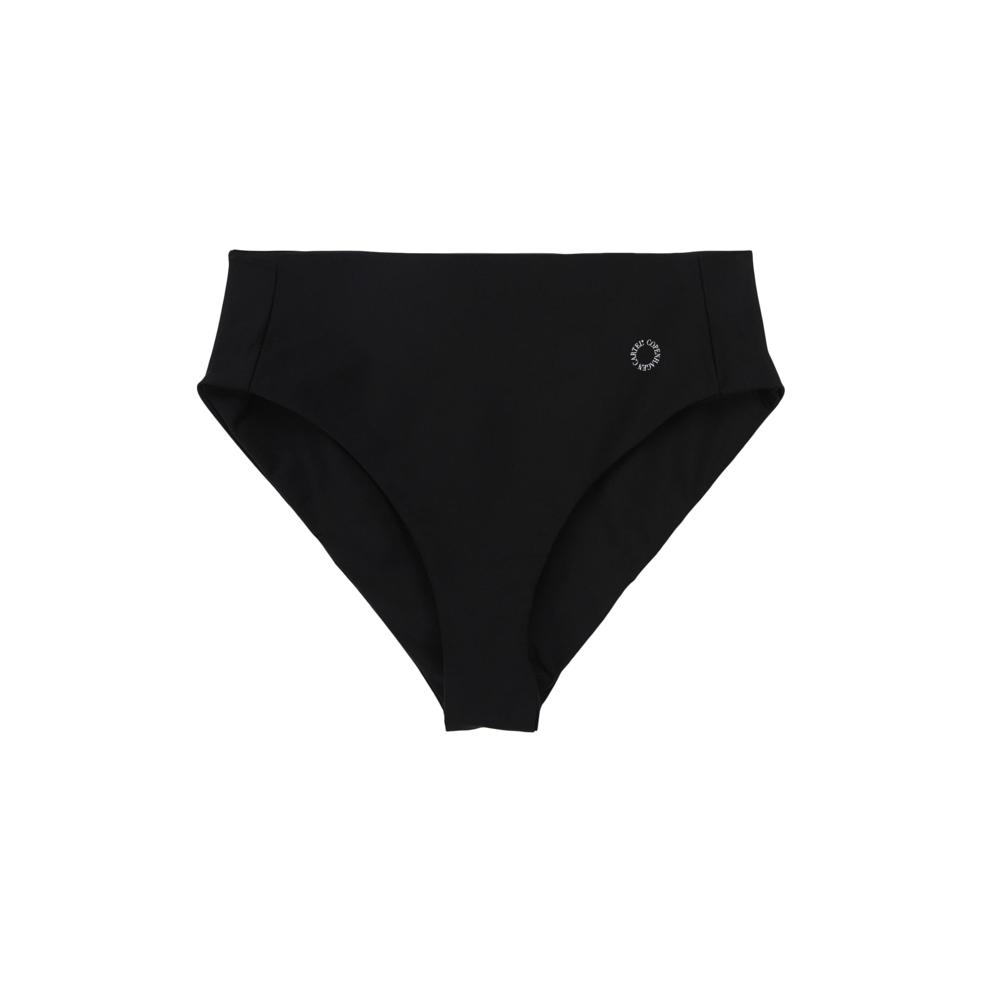 Cartel Copenhagen - Ubud højtaljet bikinitrusse, nero - Str. L