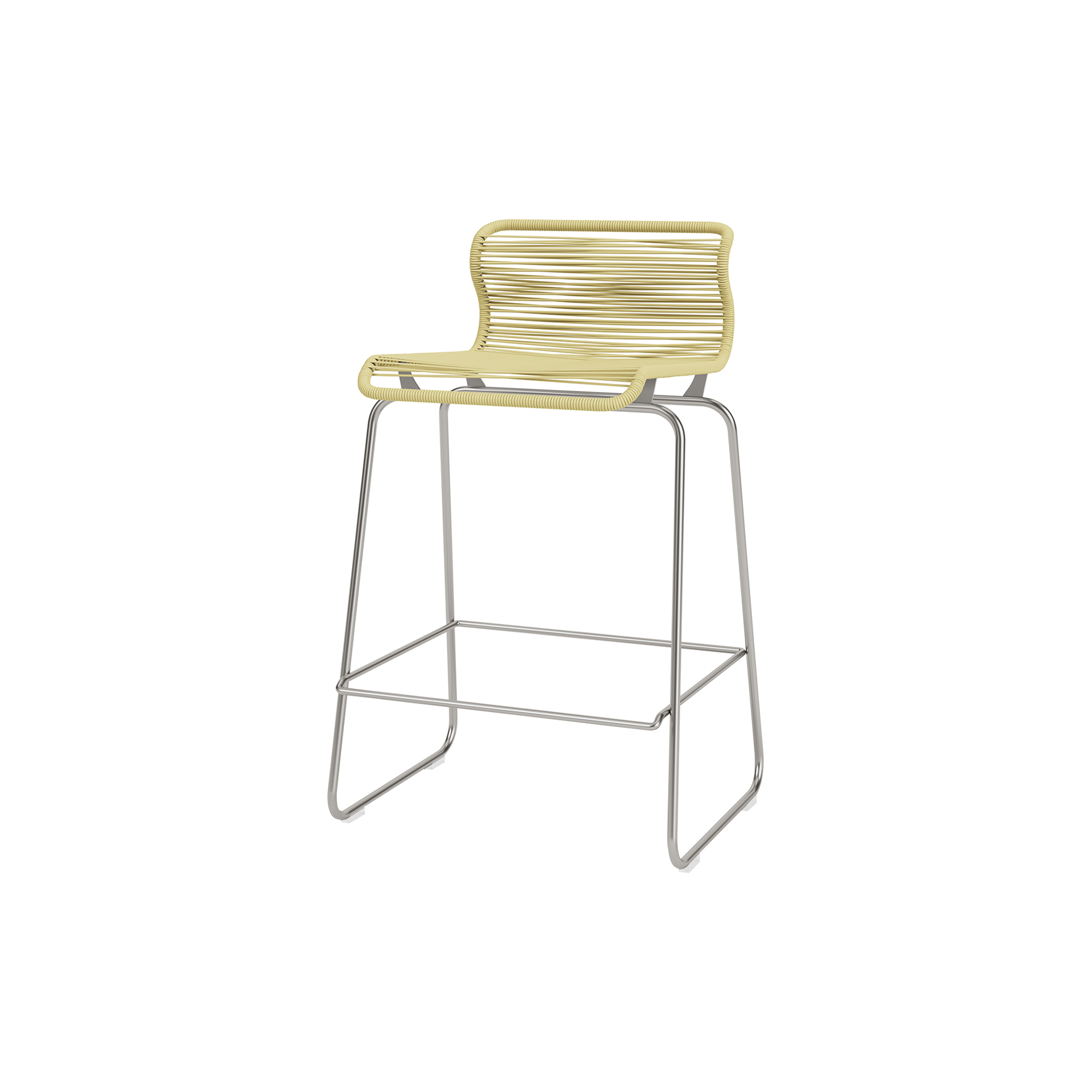 Montana Furniture - Panton One Kitchen barstol, vincent/steel - H: 83 x B: 50 x D: 44 cm.